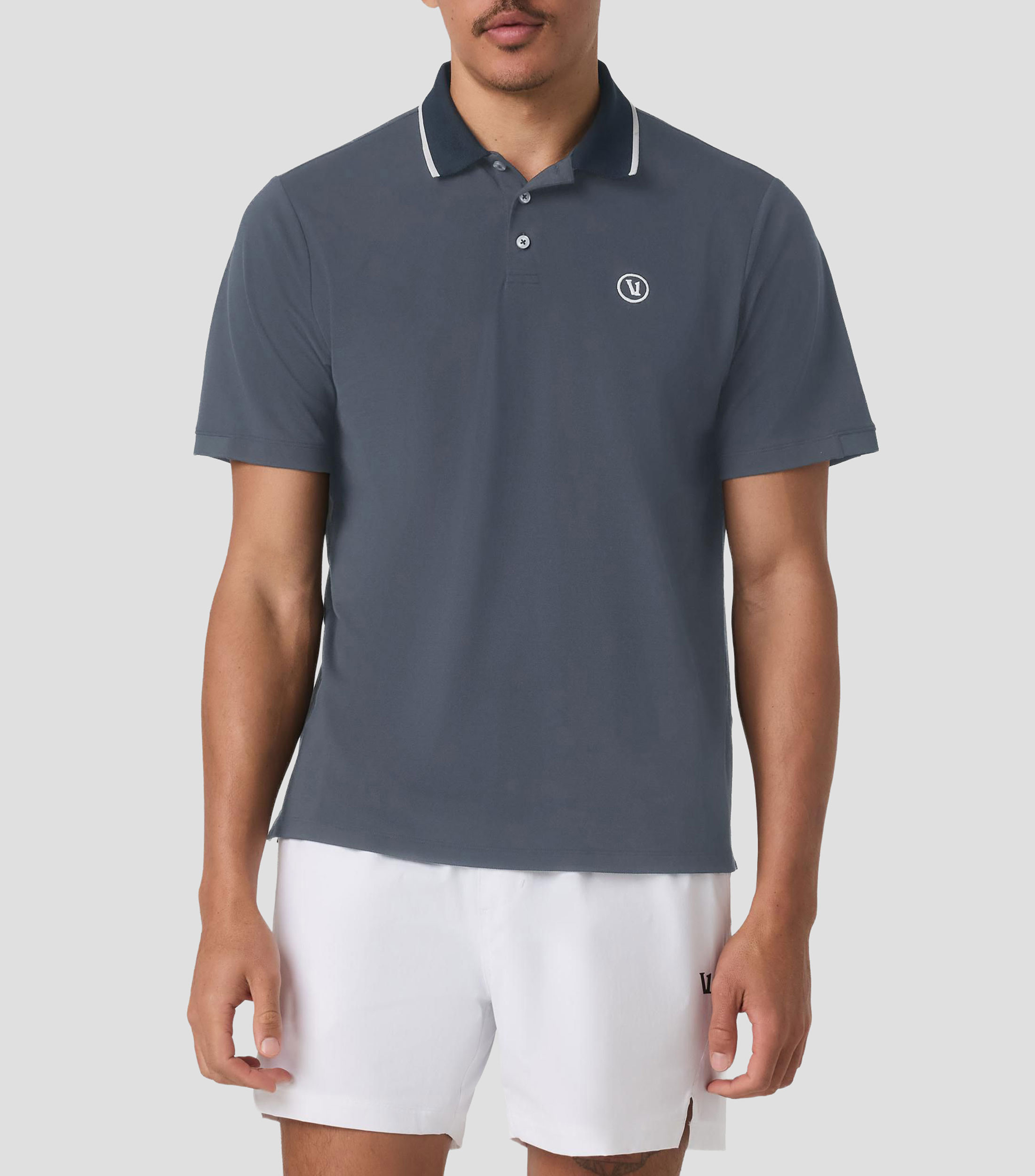Playera tipo Polo manga corta fantasía Hombre