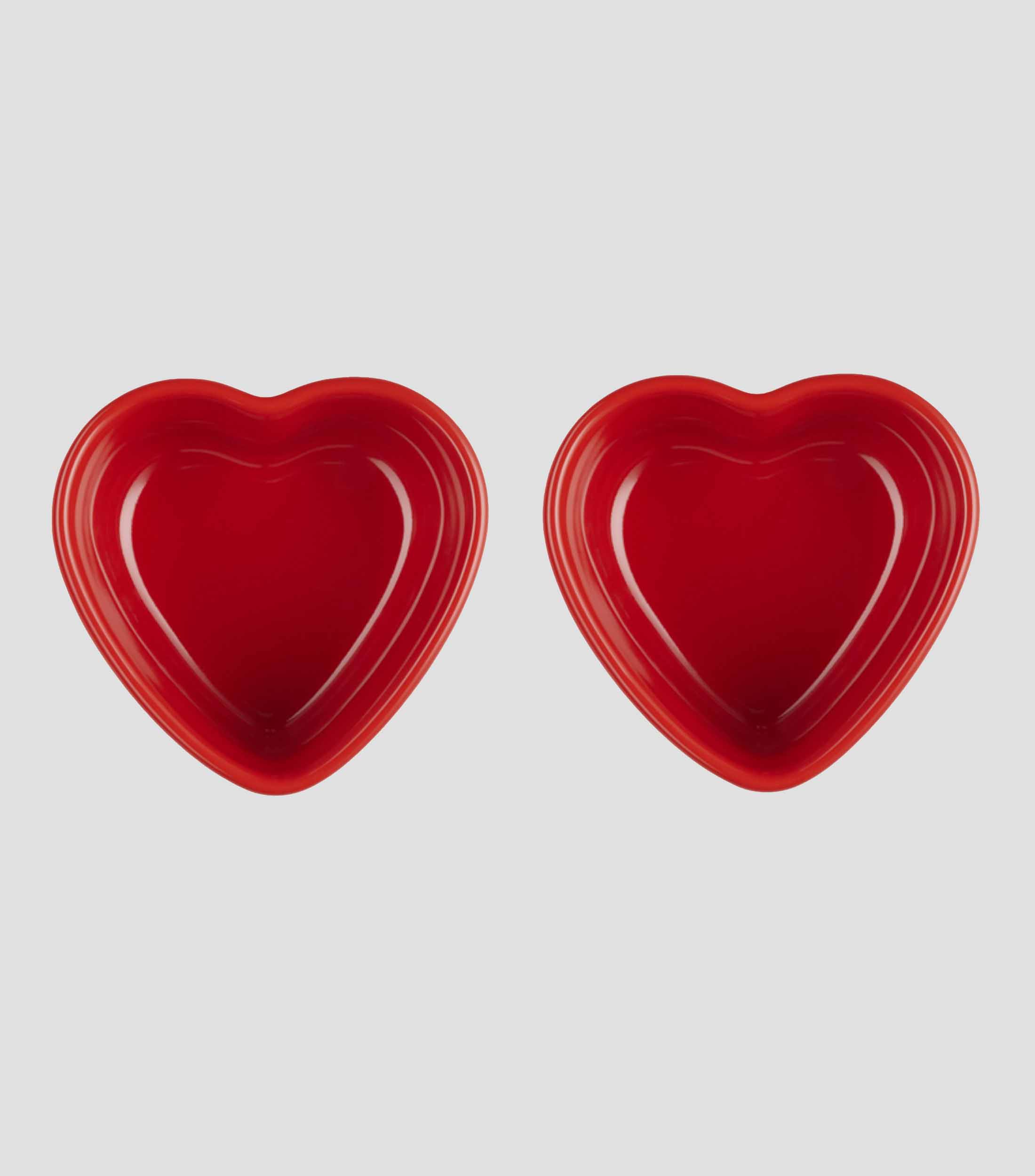 Set 2 Ramekines Cerise en Forma de Corazón