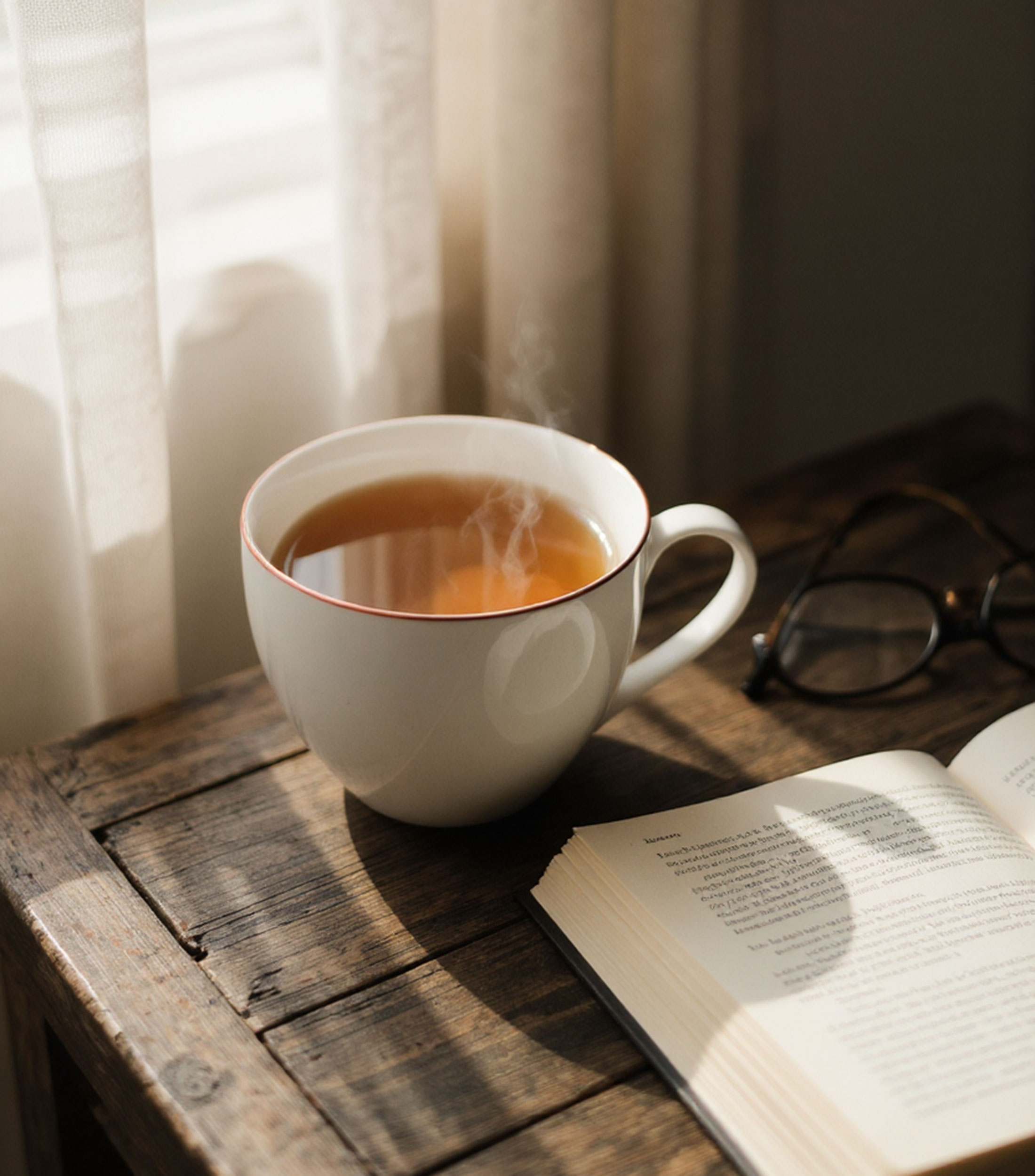 Taza para Café Anmut Rosewood blanca