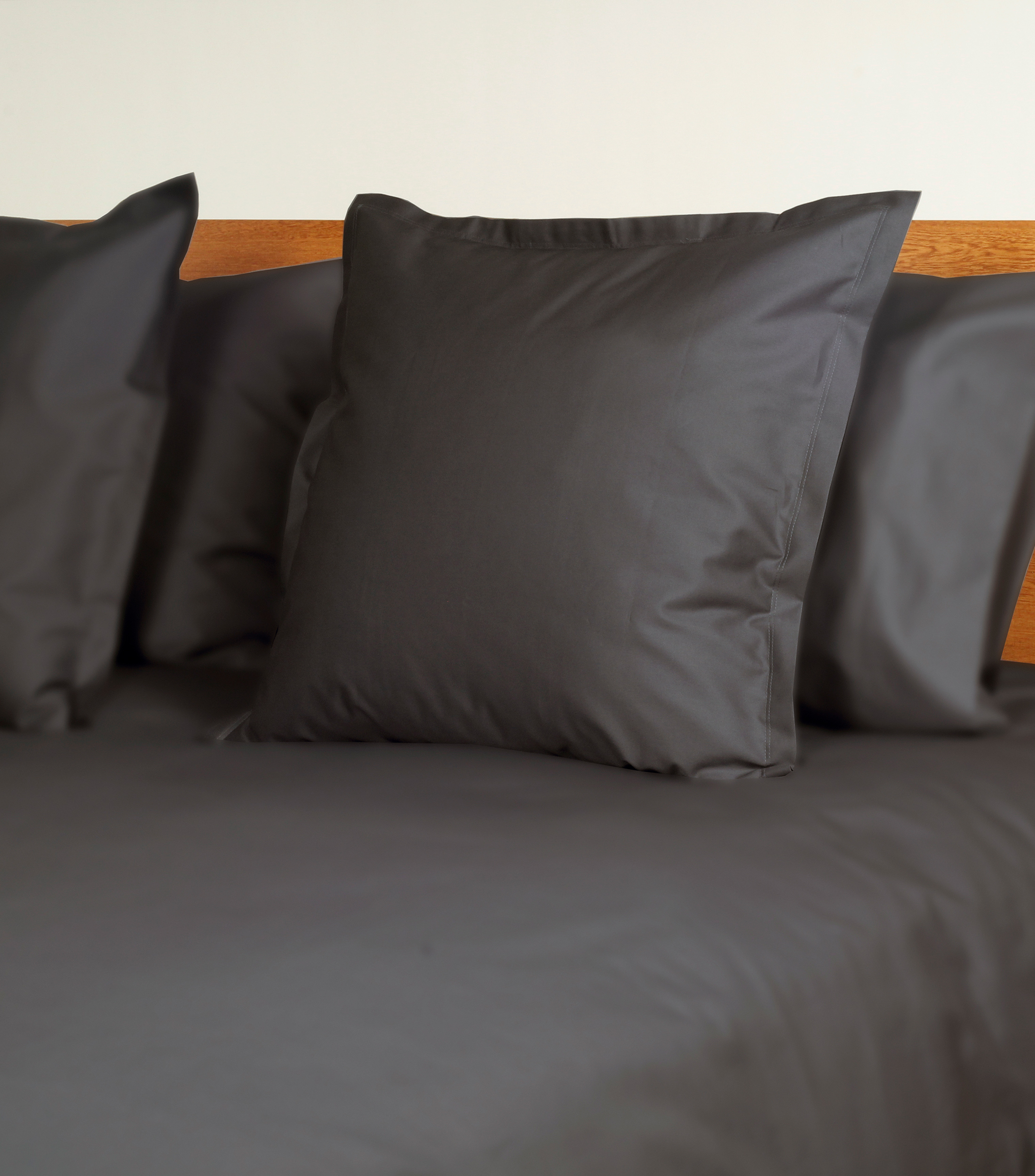 Funda para almohada Euro Gris Oxford