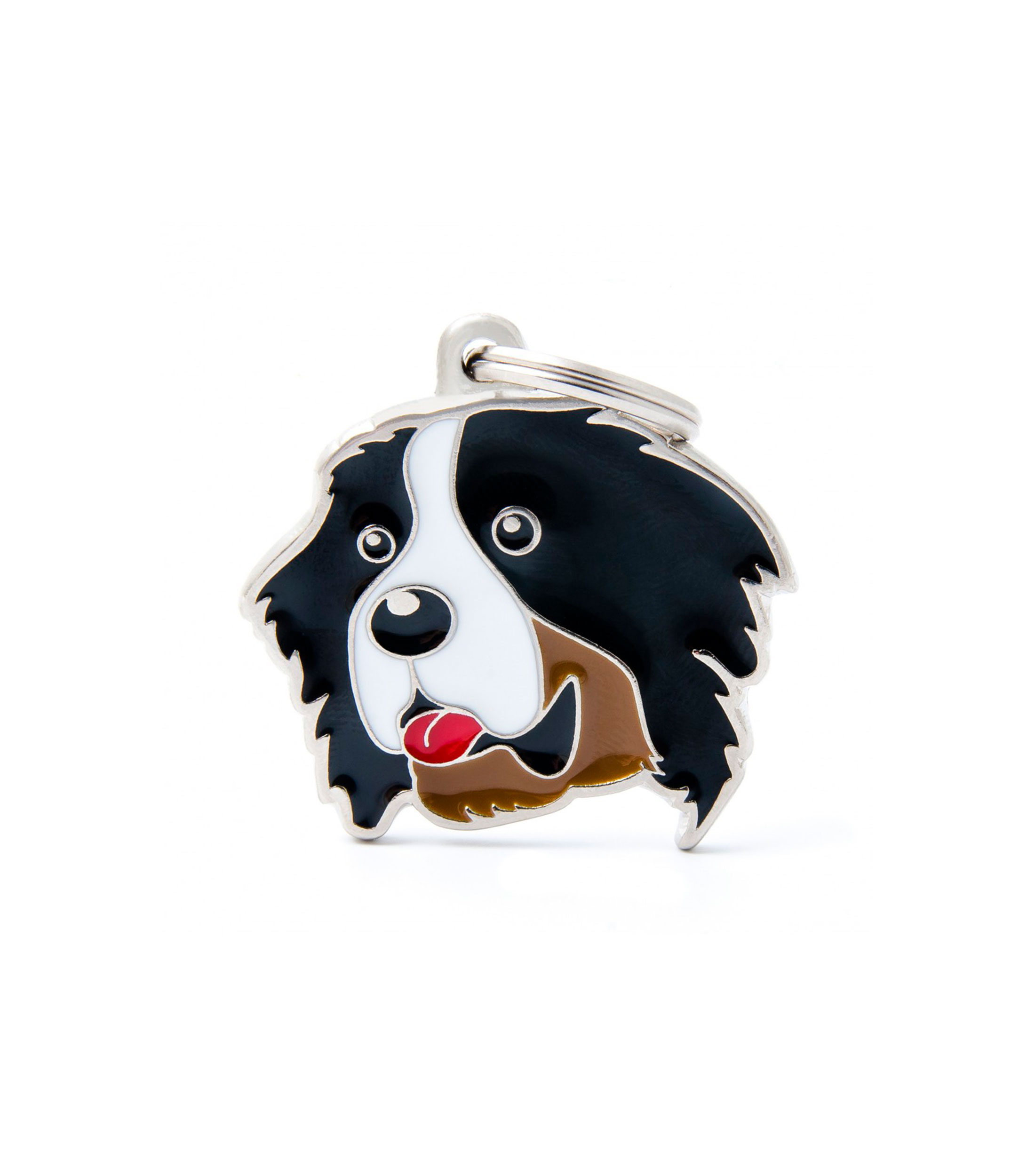Placa para Mascota Friends Bernese Mountain en metal