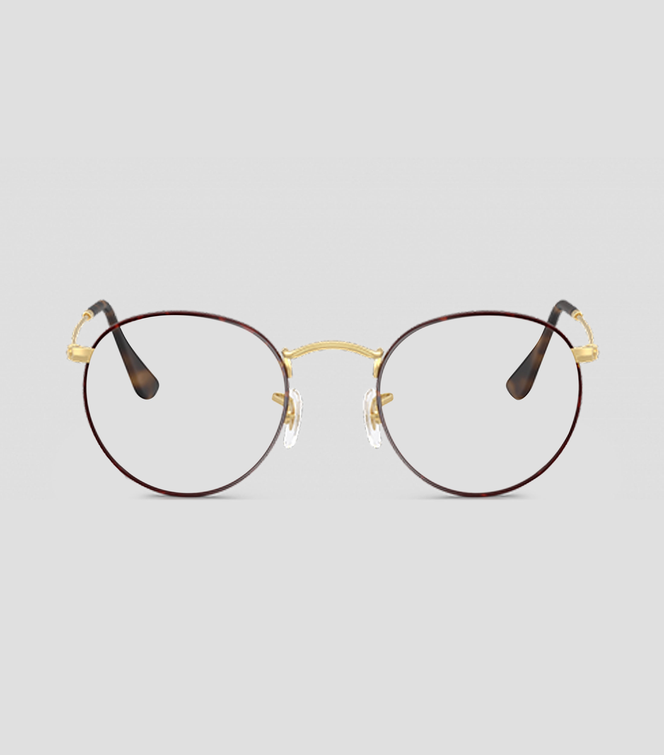 Lentes Oftálmicos redondos marrón Unisex