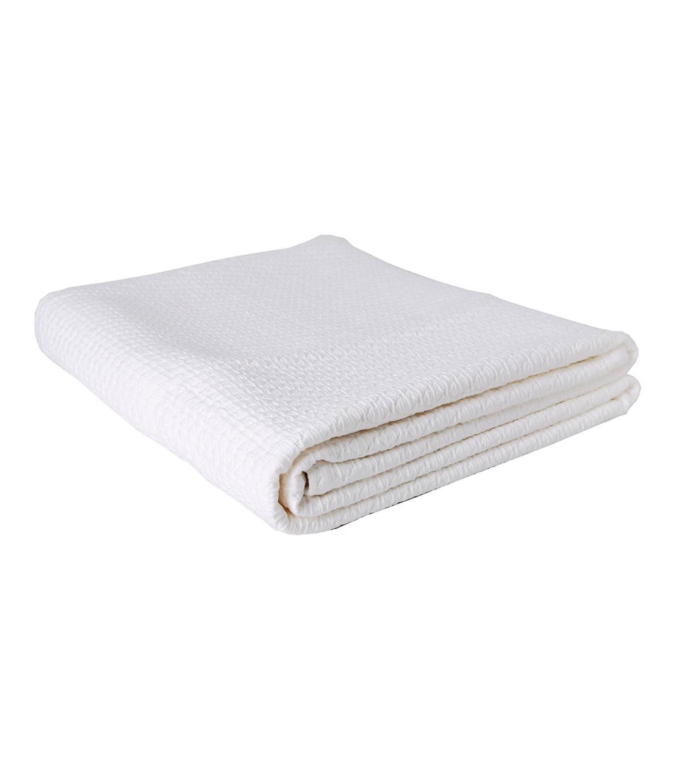 Colcha en algodón Simply Cotton blanca