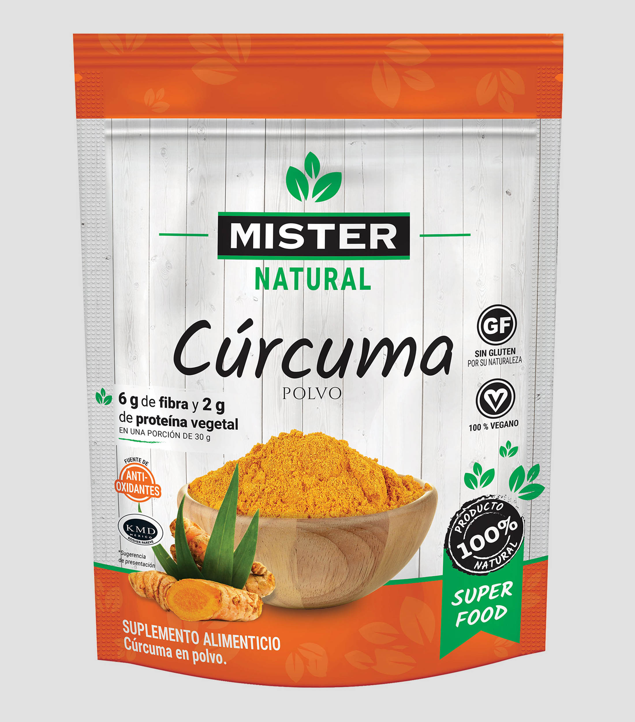 Cúrcuma en polvo, 250 g