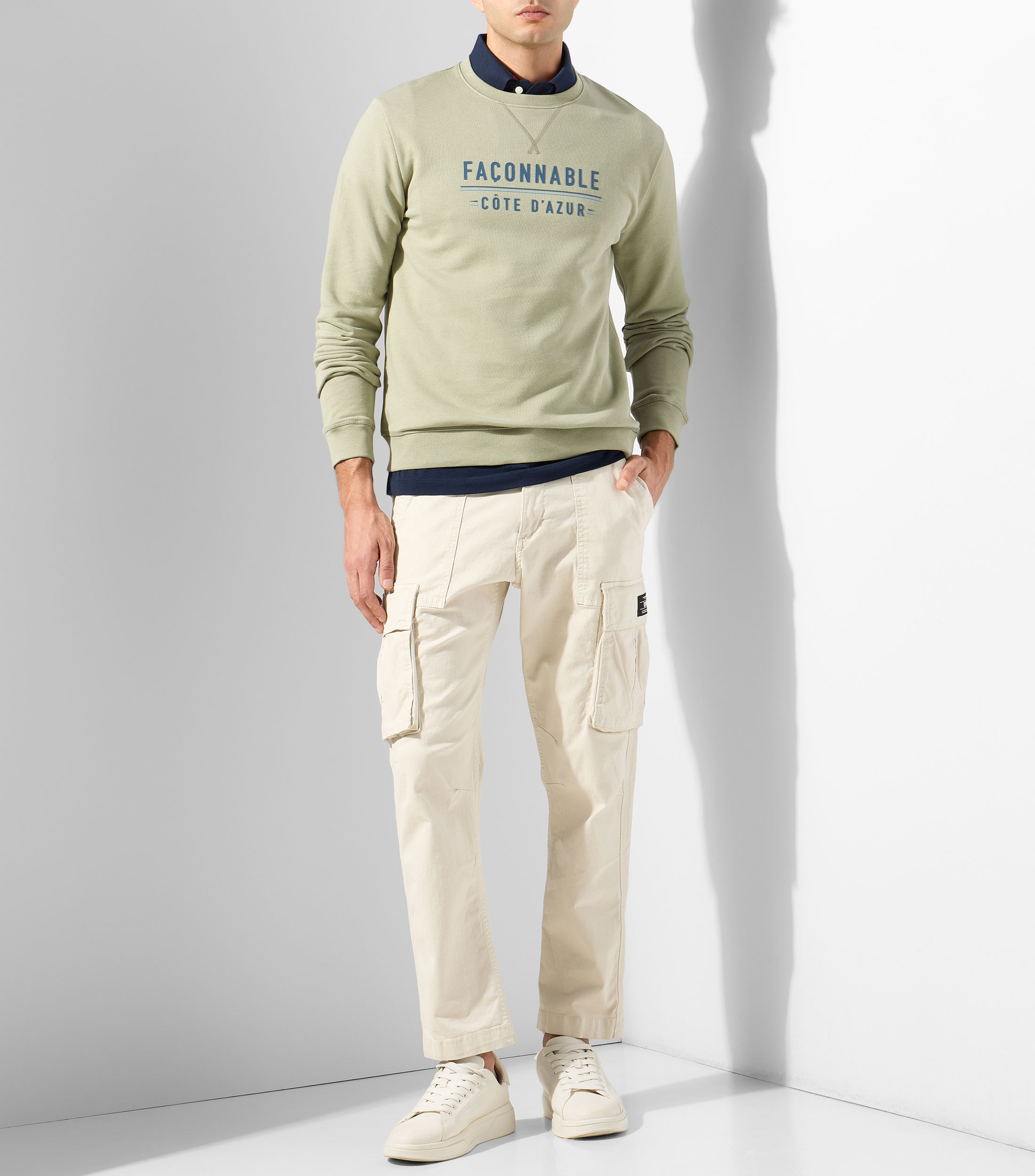 Sudadera con estampado Hombre