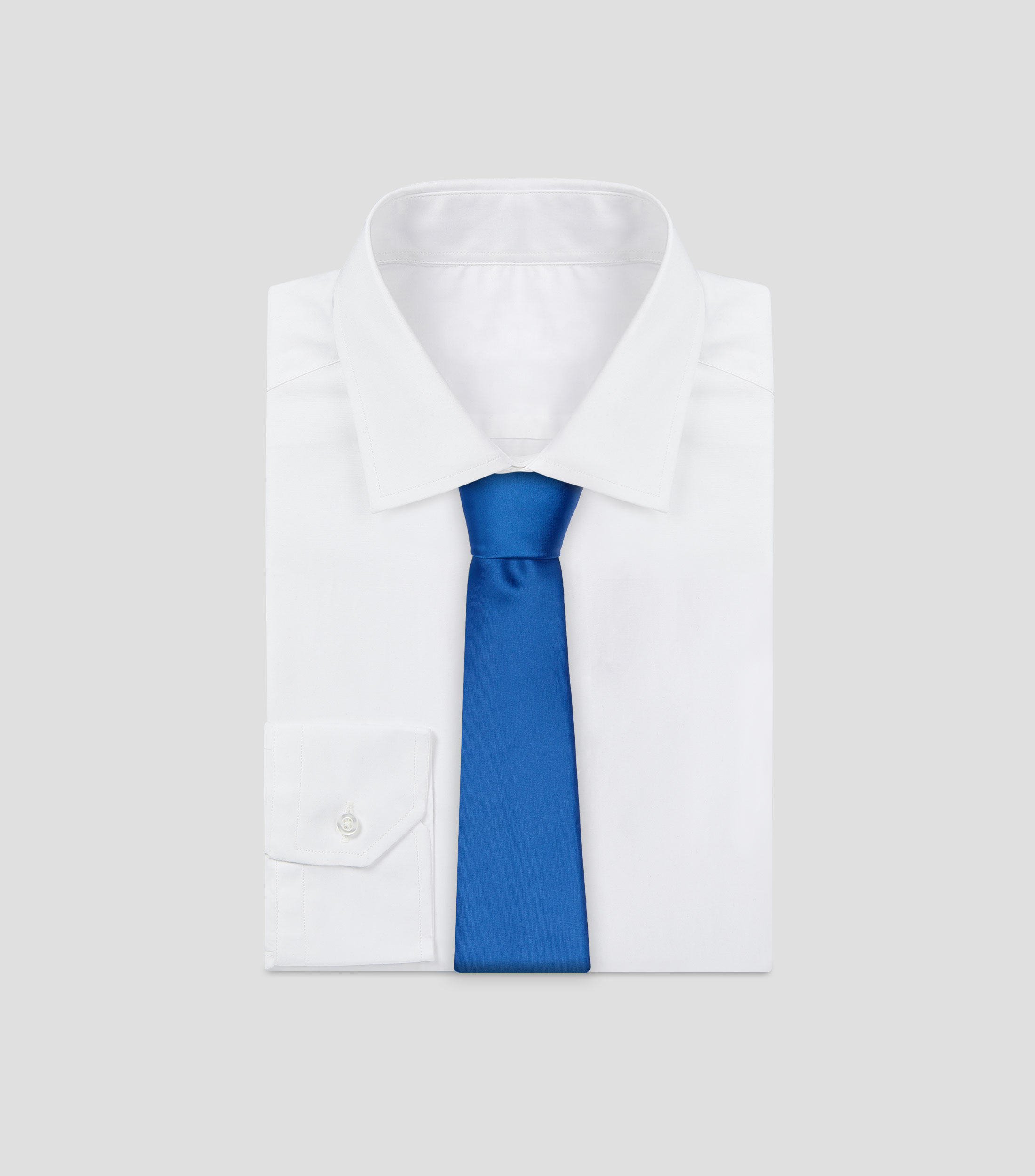 Corbata ancha lisa