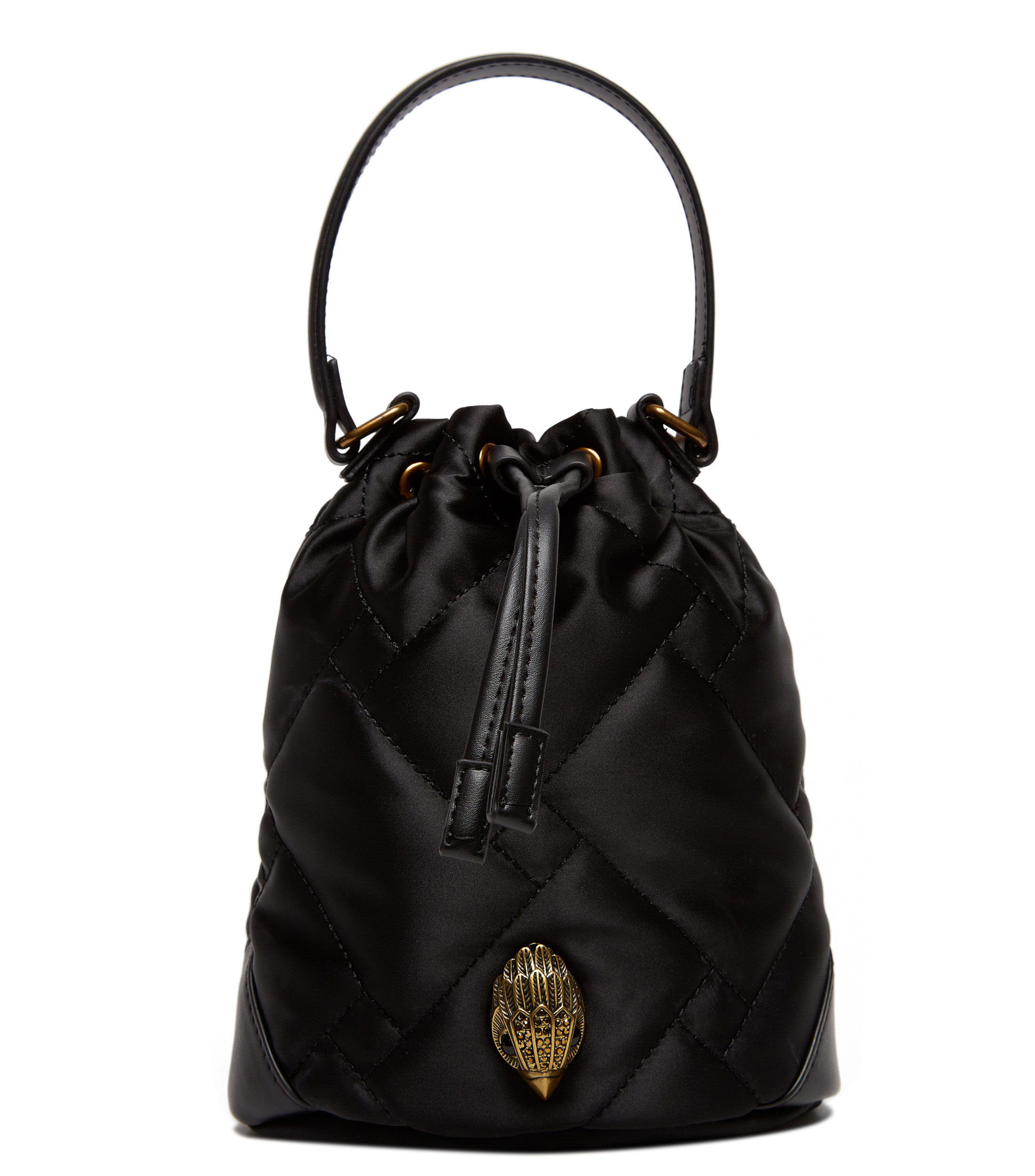 Geiger Reno Reversible Bucket Kurt Geiger: Bolso Bucket Negro Drawstring Mujer | El Palacio de Hierro