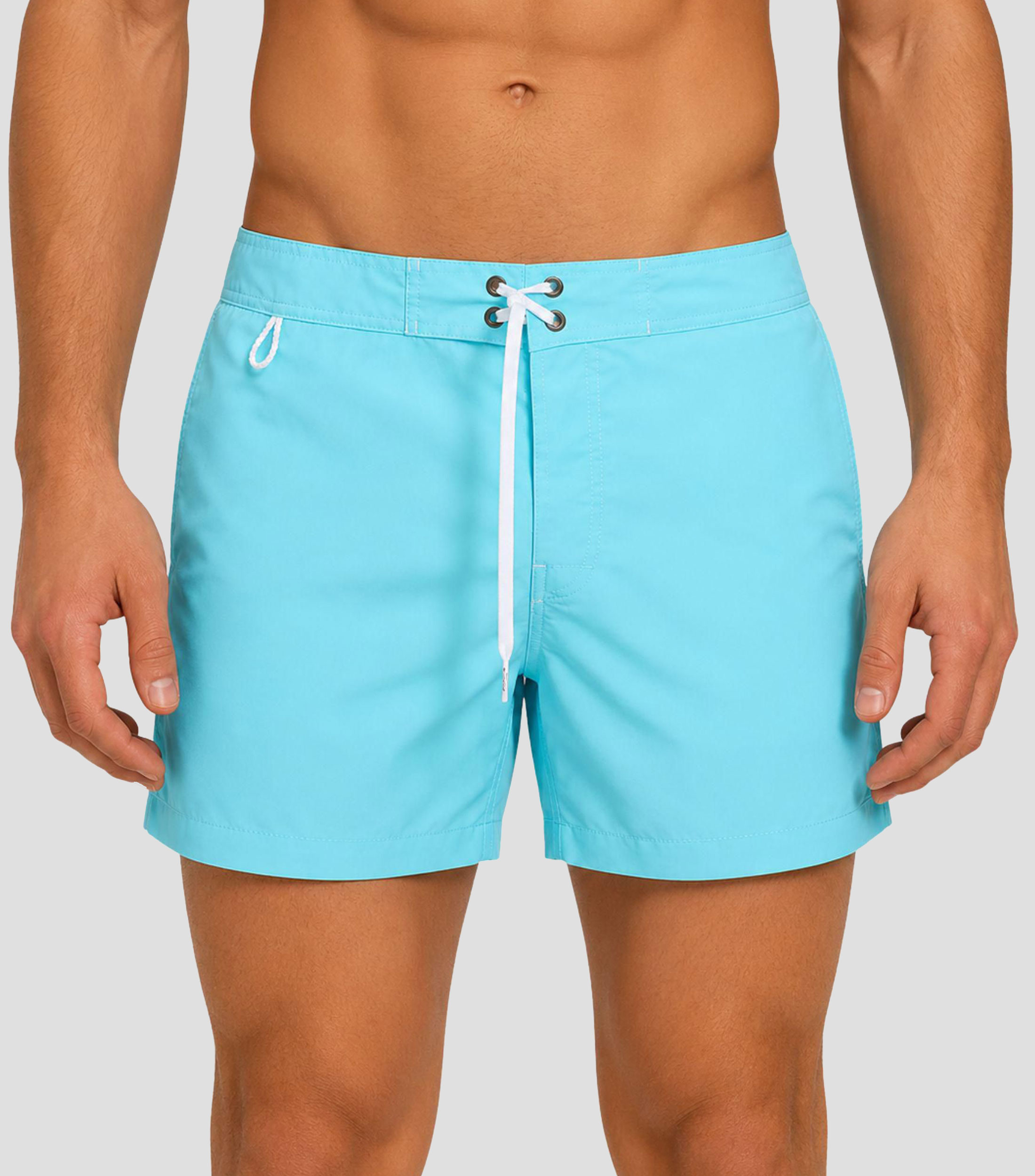 Traje de Baño corto liso Hombre