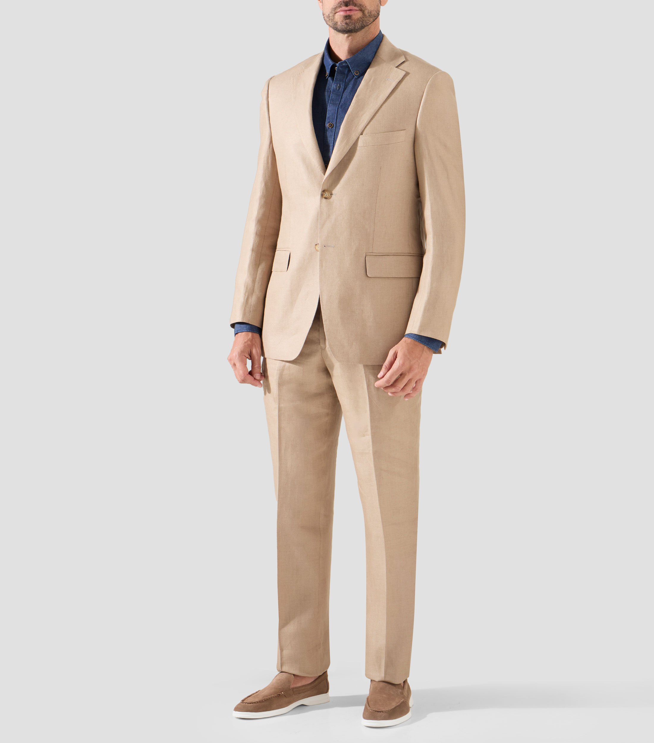 Traje de corte regular Hombre