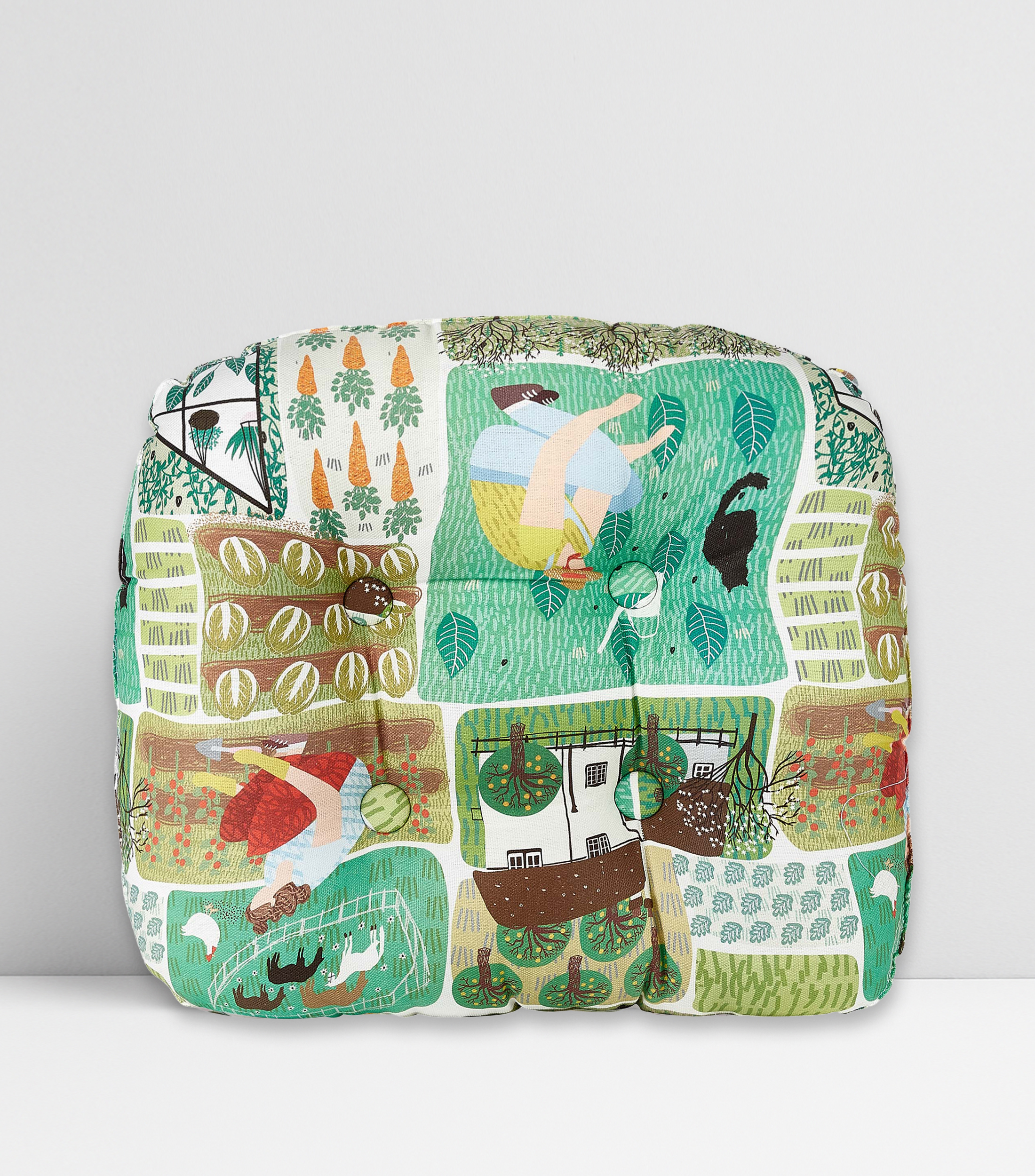 Cojín para Silla de Granja Multicolor