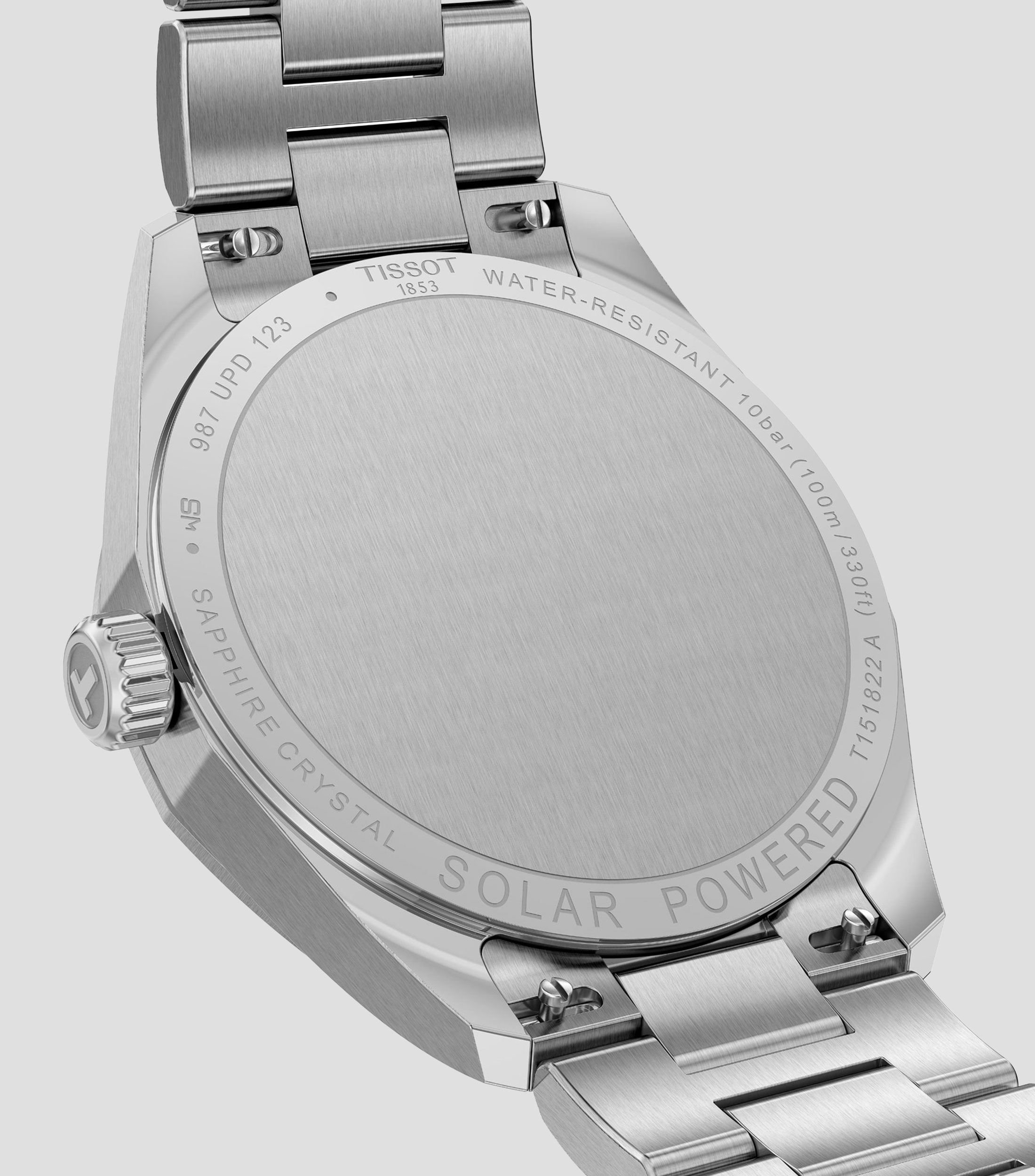 Reloj para mujer PRC 100 Solar casual, plateado