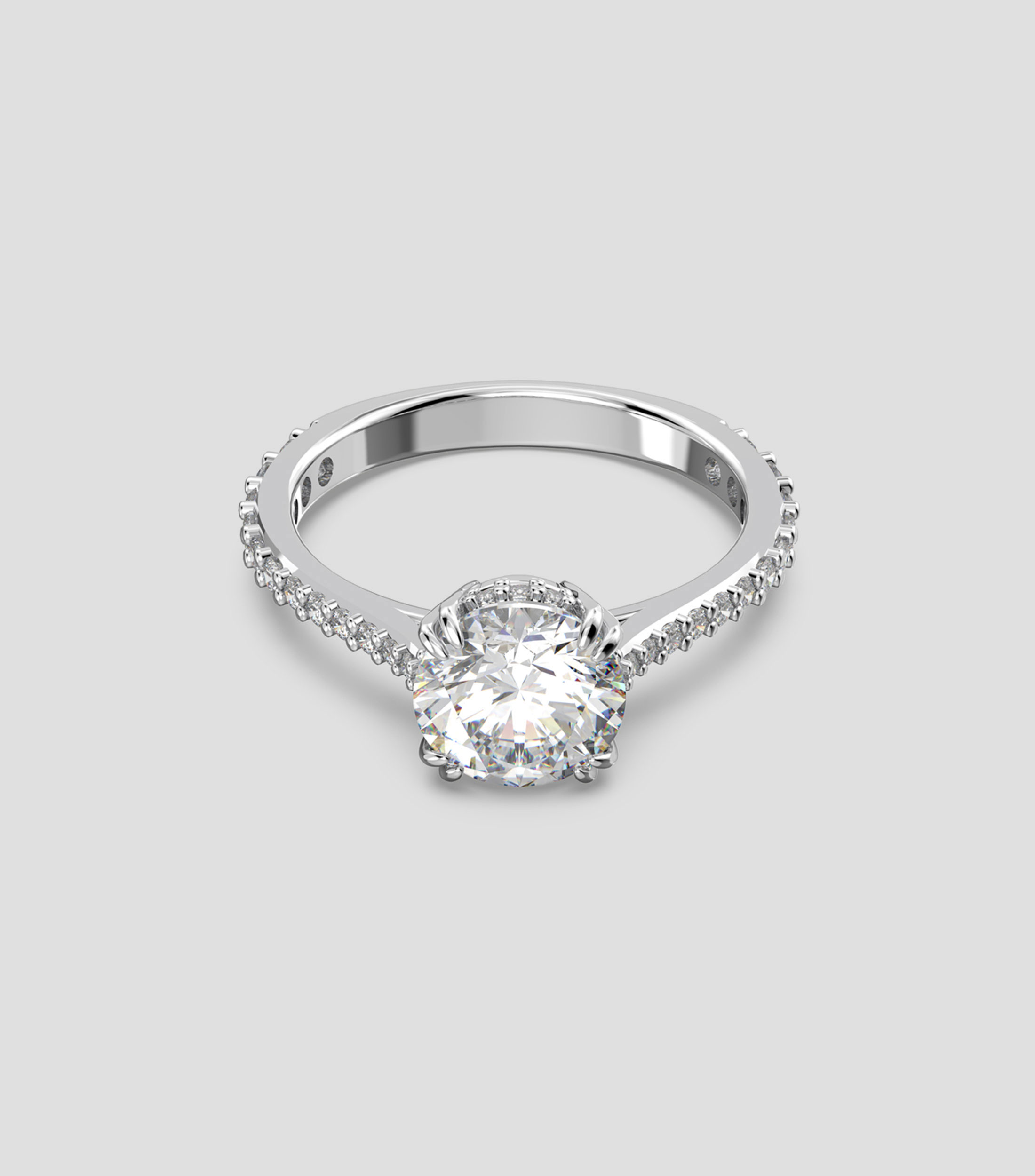 Anillo Constella con elegante pave Mujer