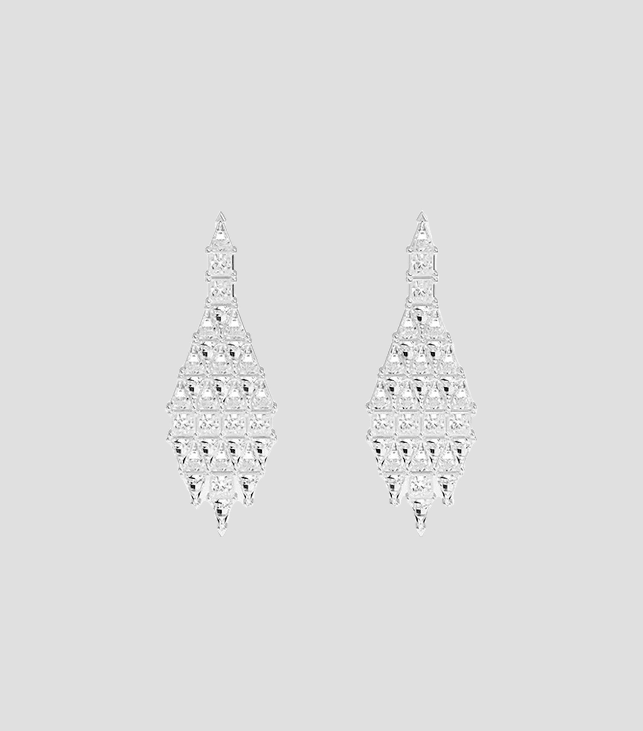Aretes Festival con circonitas Mujer