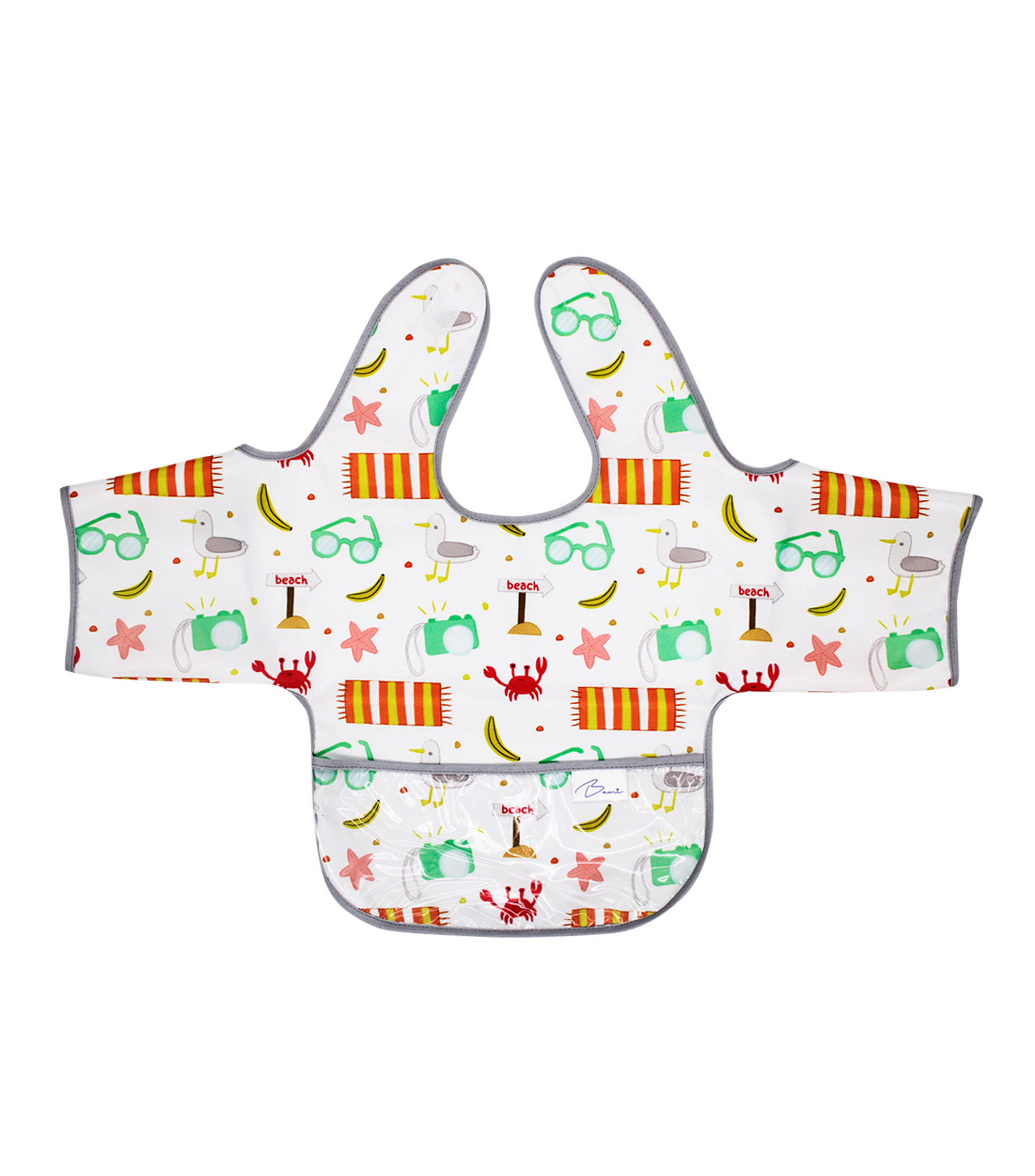 Babero impermeable con mangas Bebe