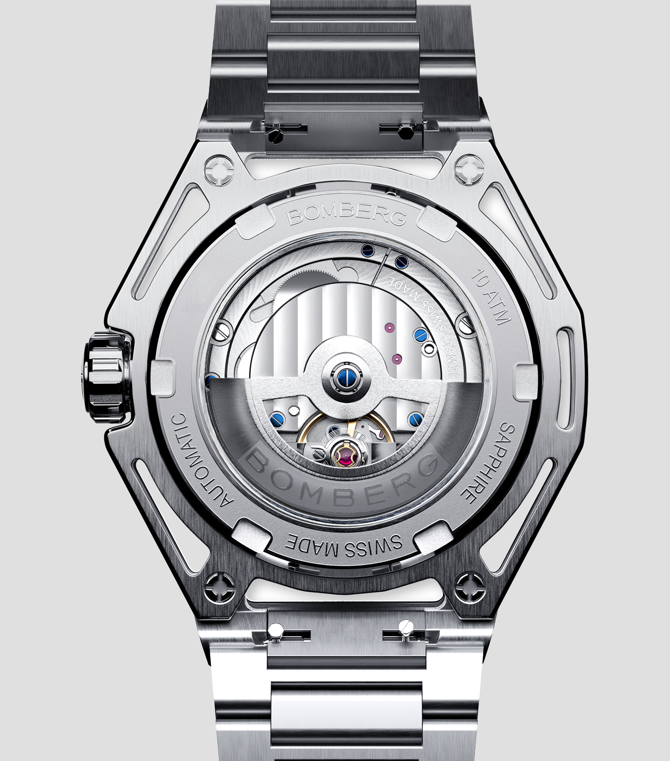 Reloj para hombre Bolt 77 Casual Plateado