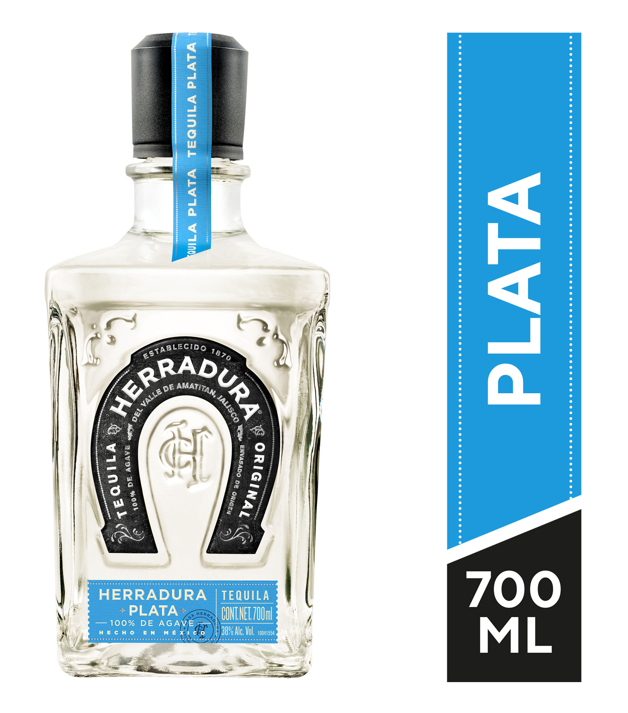 Tequila Herradura Plata, 700 ml