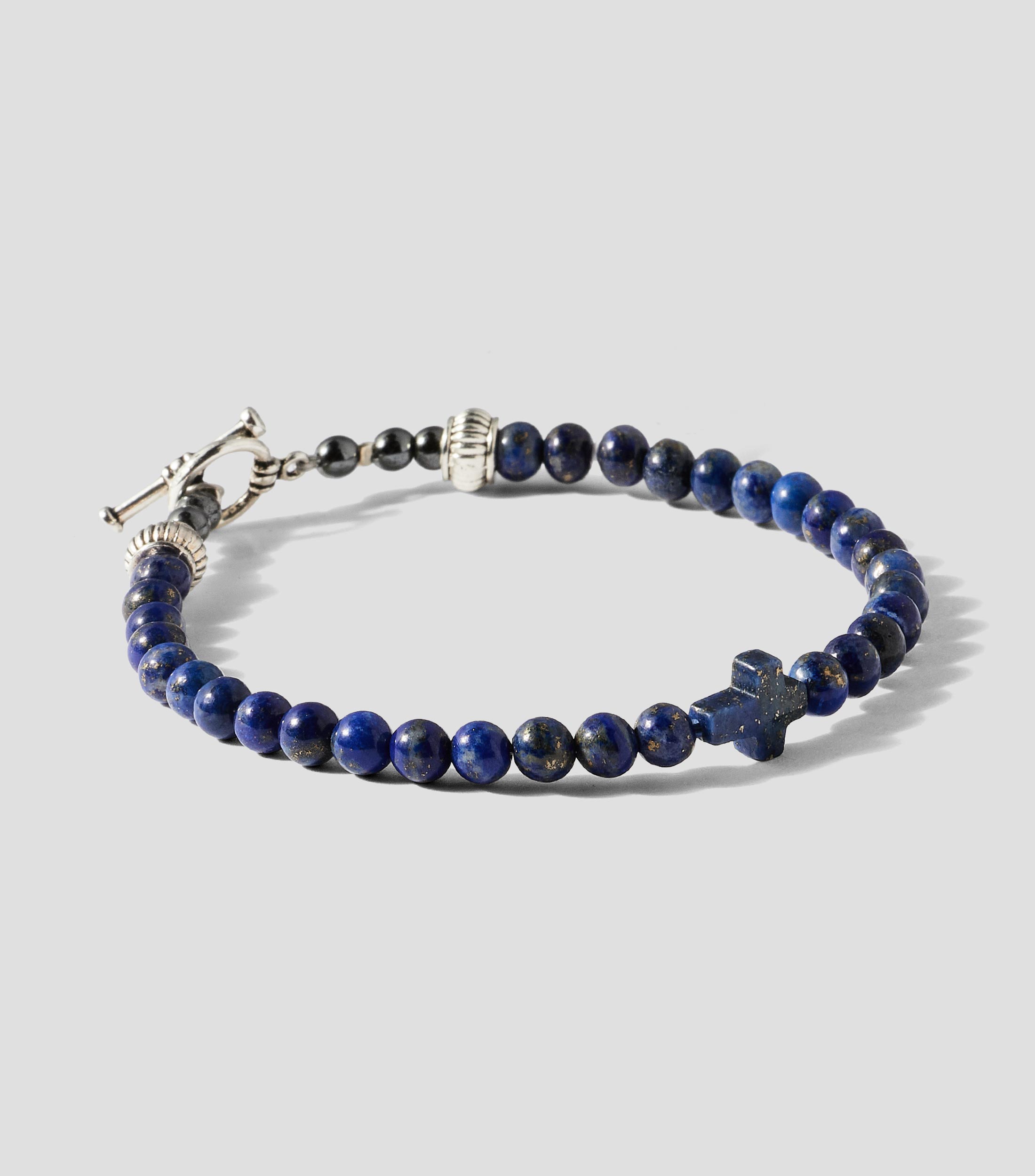 Pulsera con lapislázuli Hombre