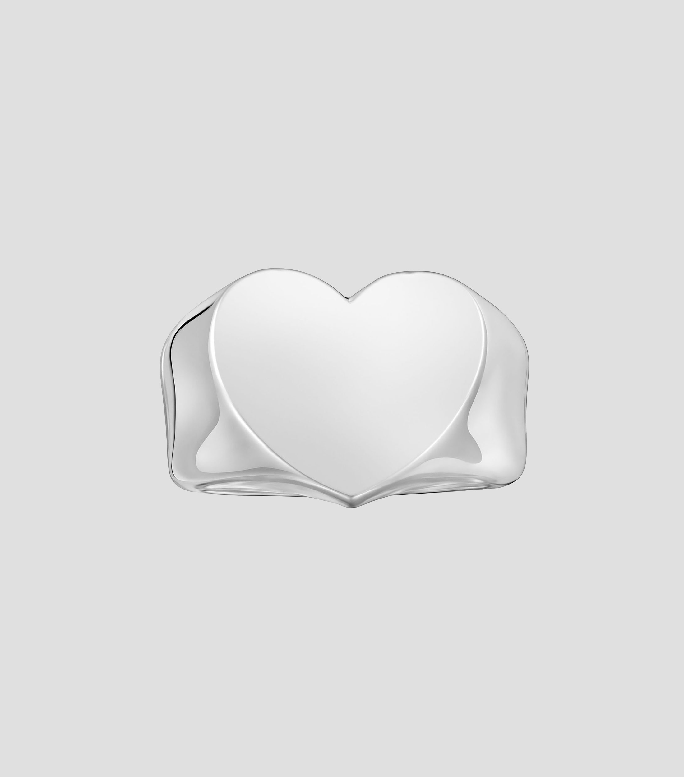 Anillo en Plata Corazón Mujer