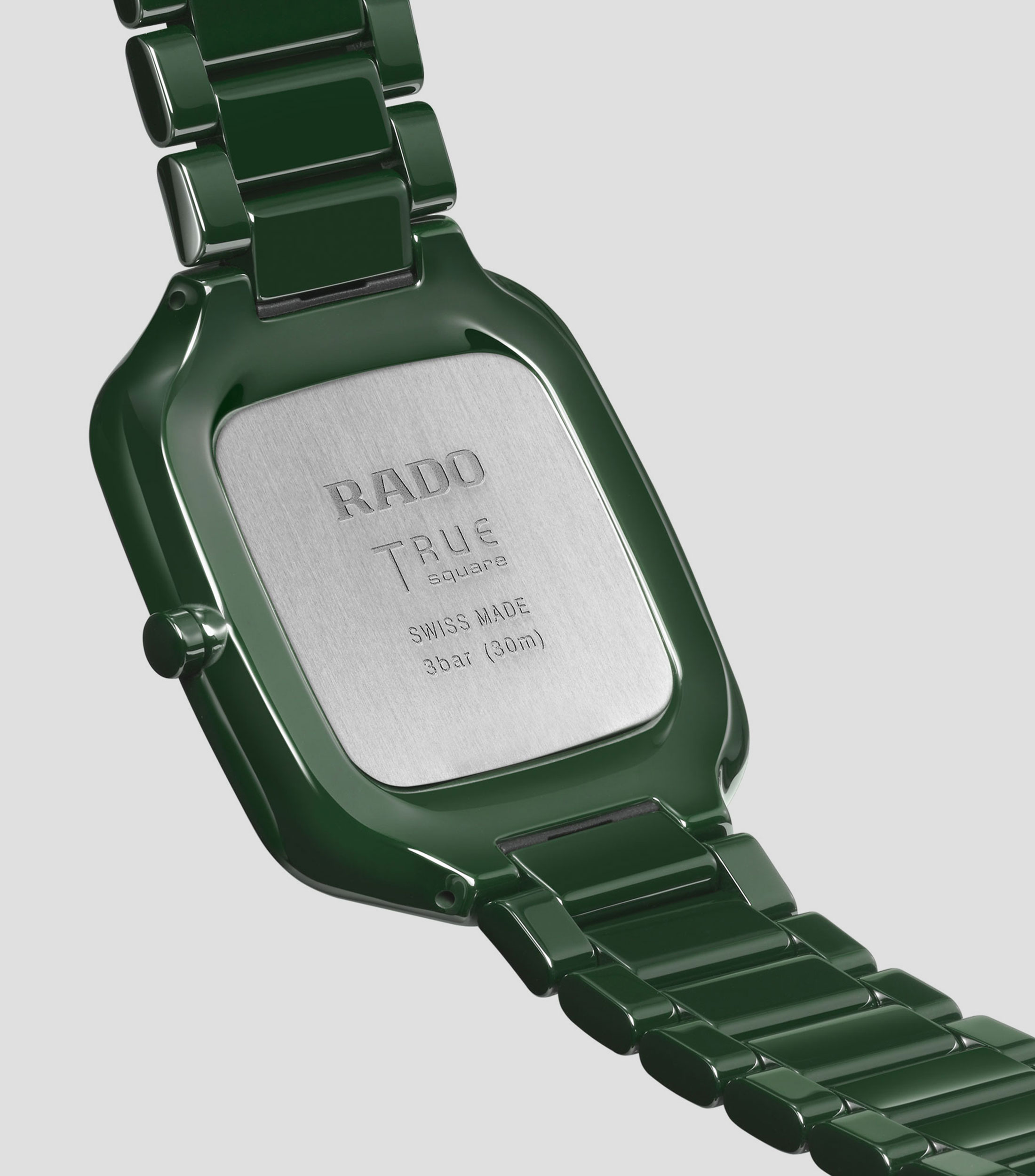Reloj Unisex True Square Thinline casual verde