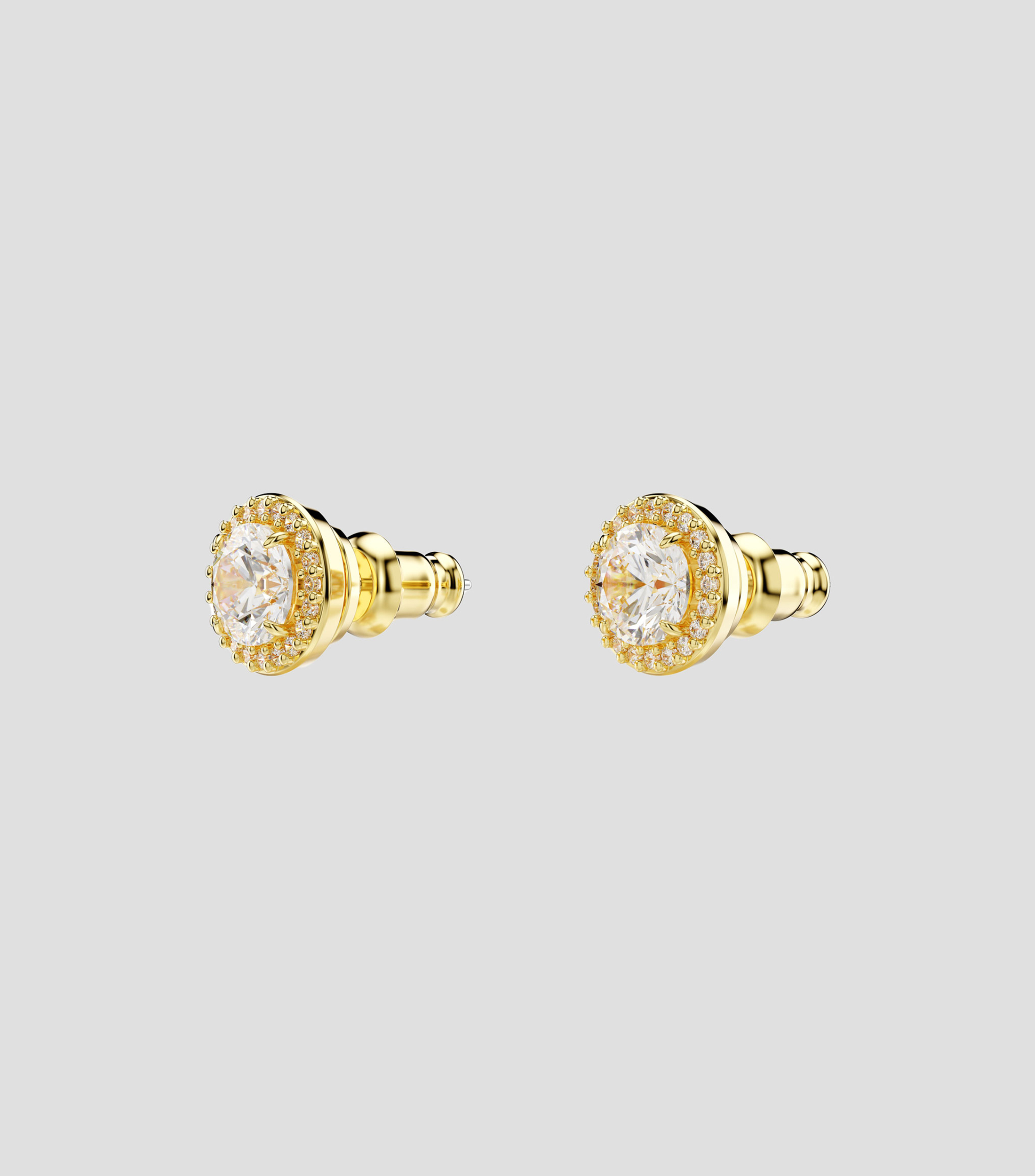 Pendientes Una con Cristales Unisex