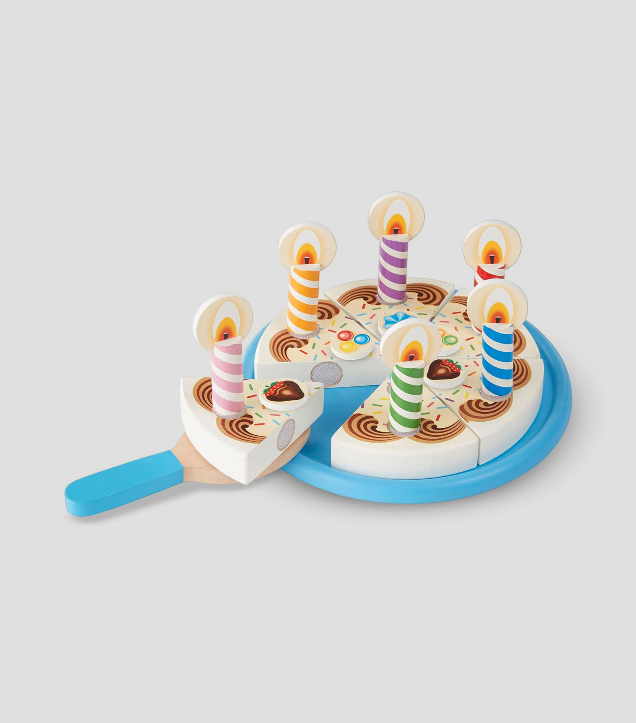 Playset pastel de cumpleaños