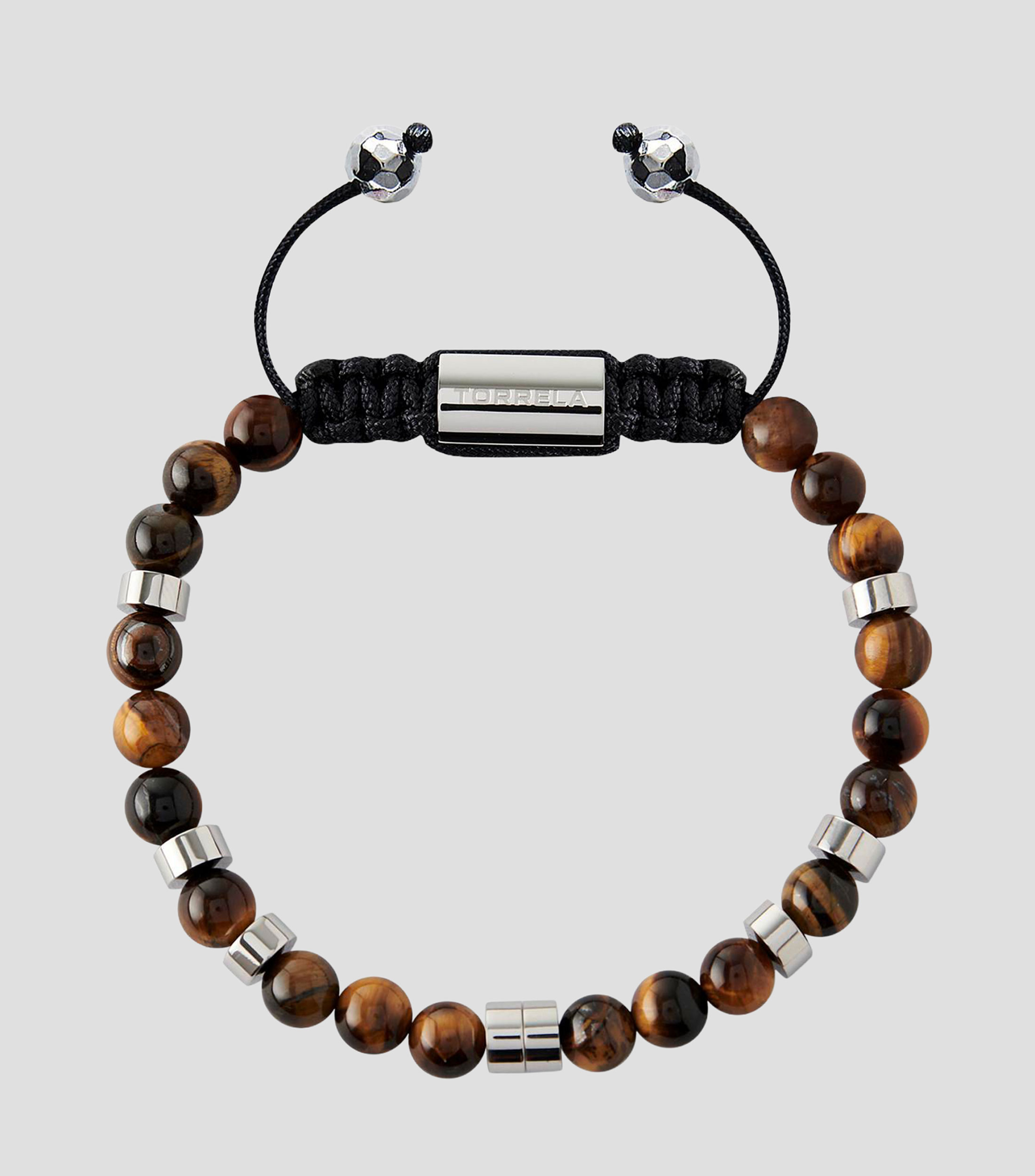 Pulsera ajustable con ojo de tigre Unisex