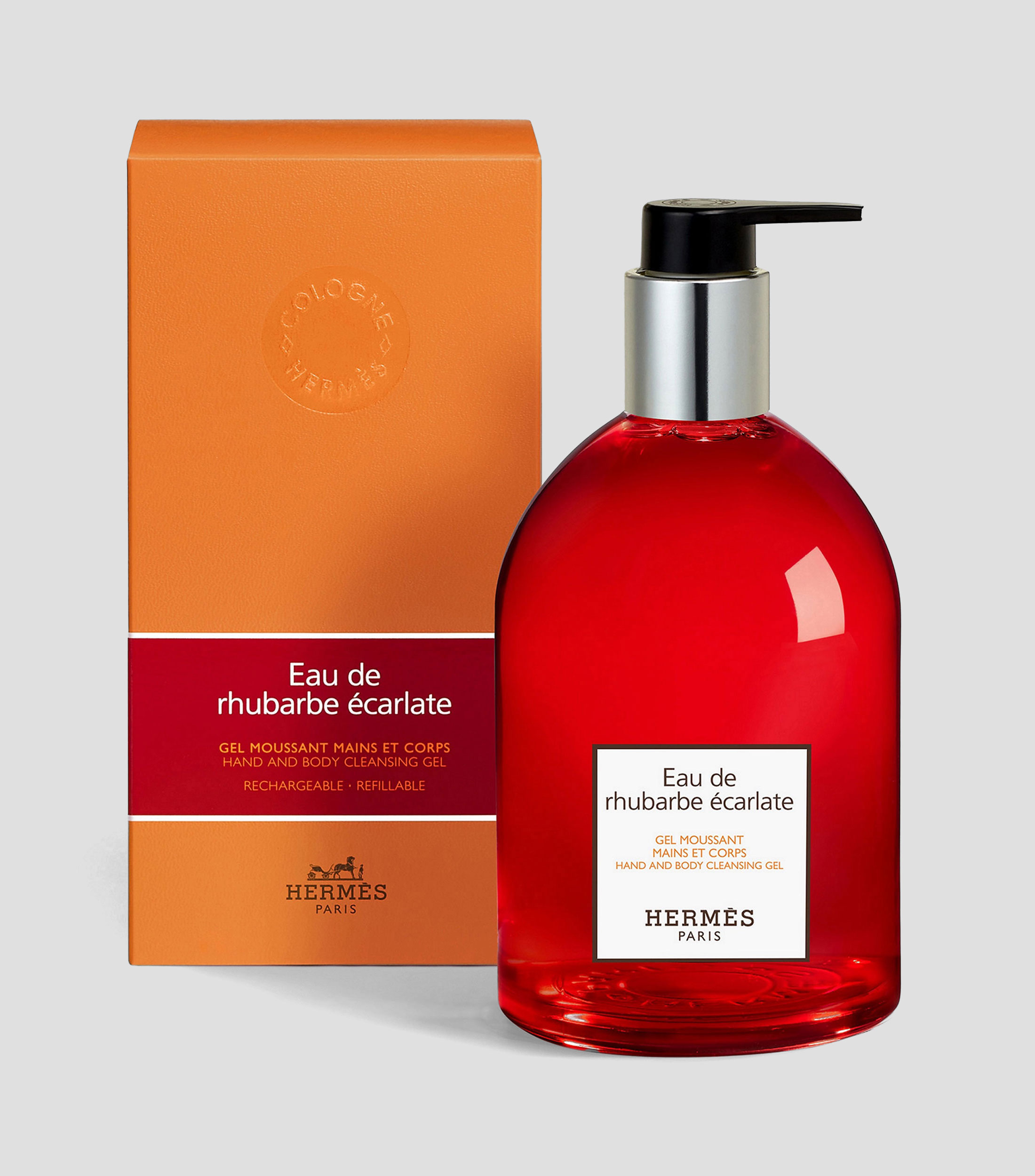 Gel para Manos y Cuerpo Eau de rhubarbe écarlate, 300 ml