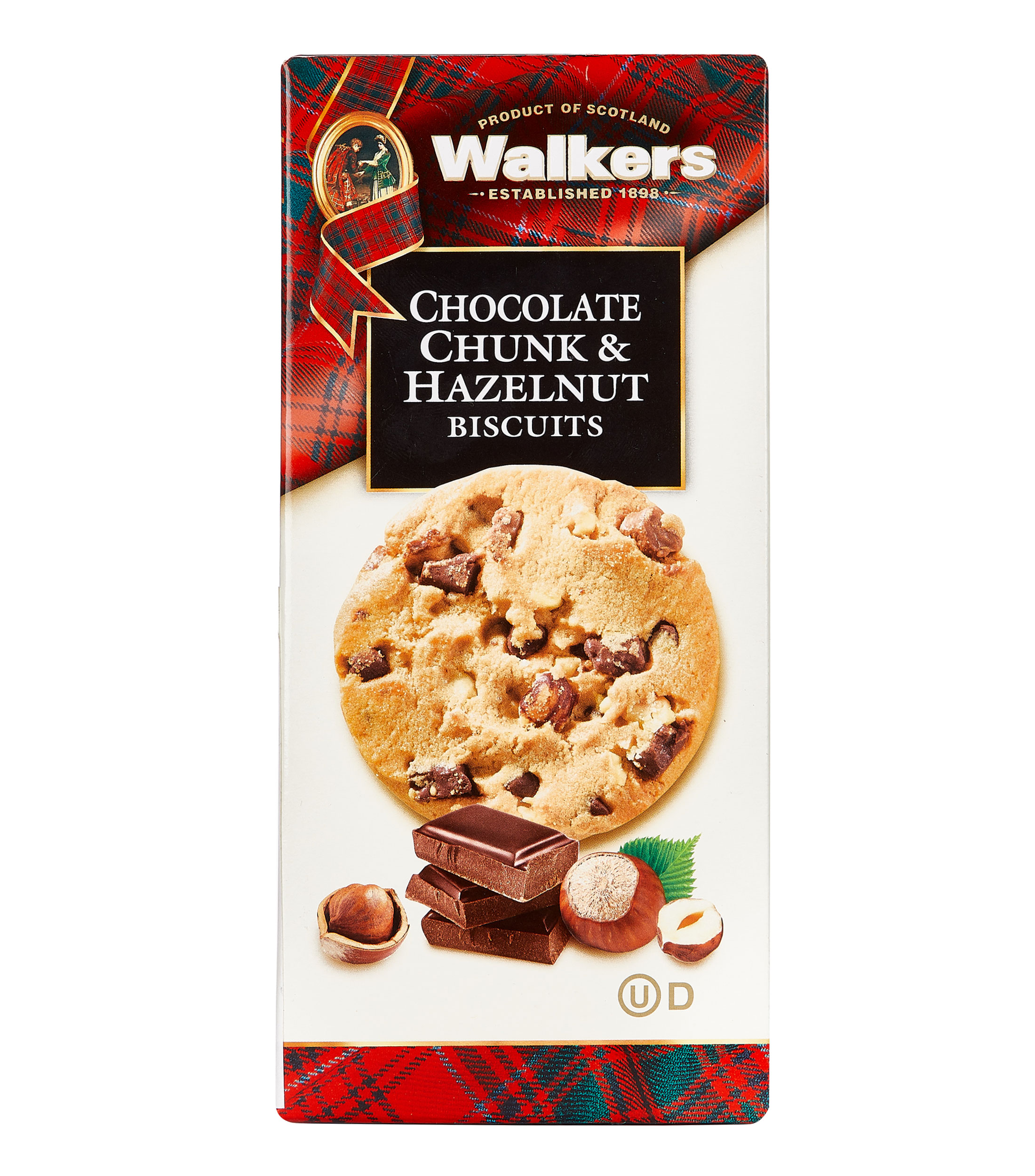 Galletas sabor avellana y chocolate amargo, 150 g