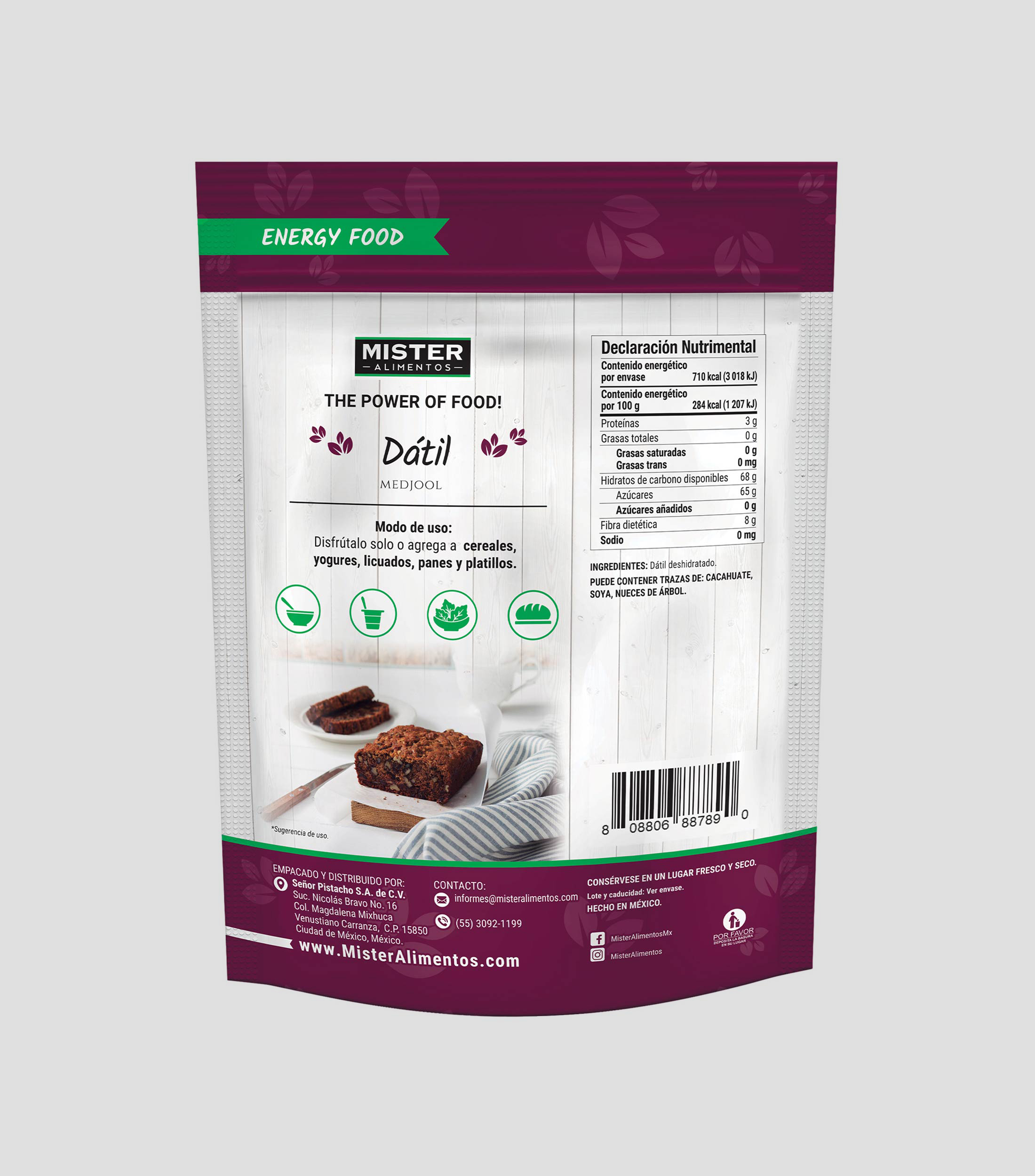 Dátil Premium, 250 gr
