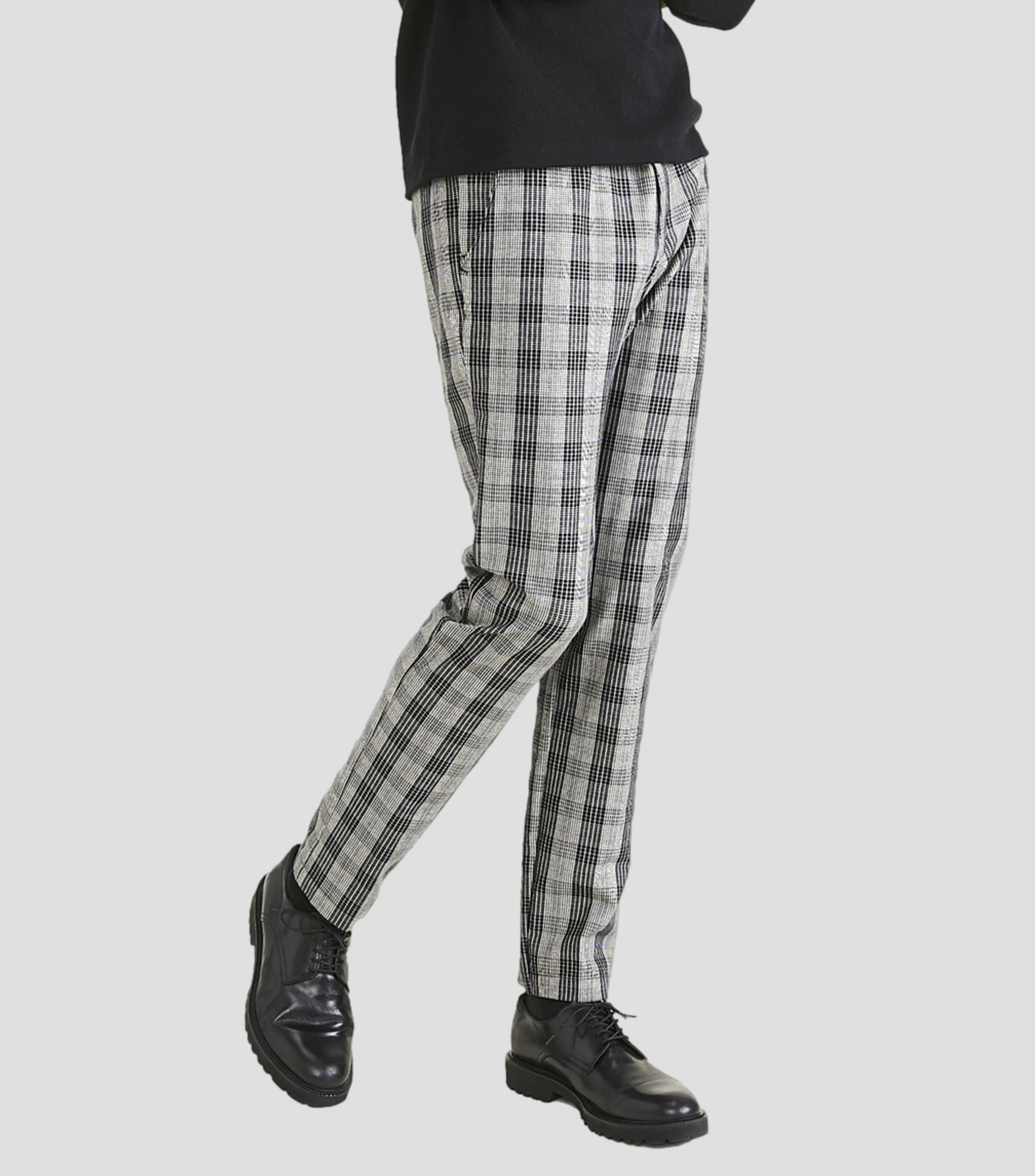 Pantalones de sales cuadros chico