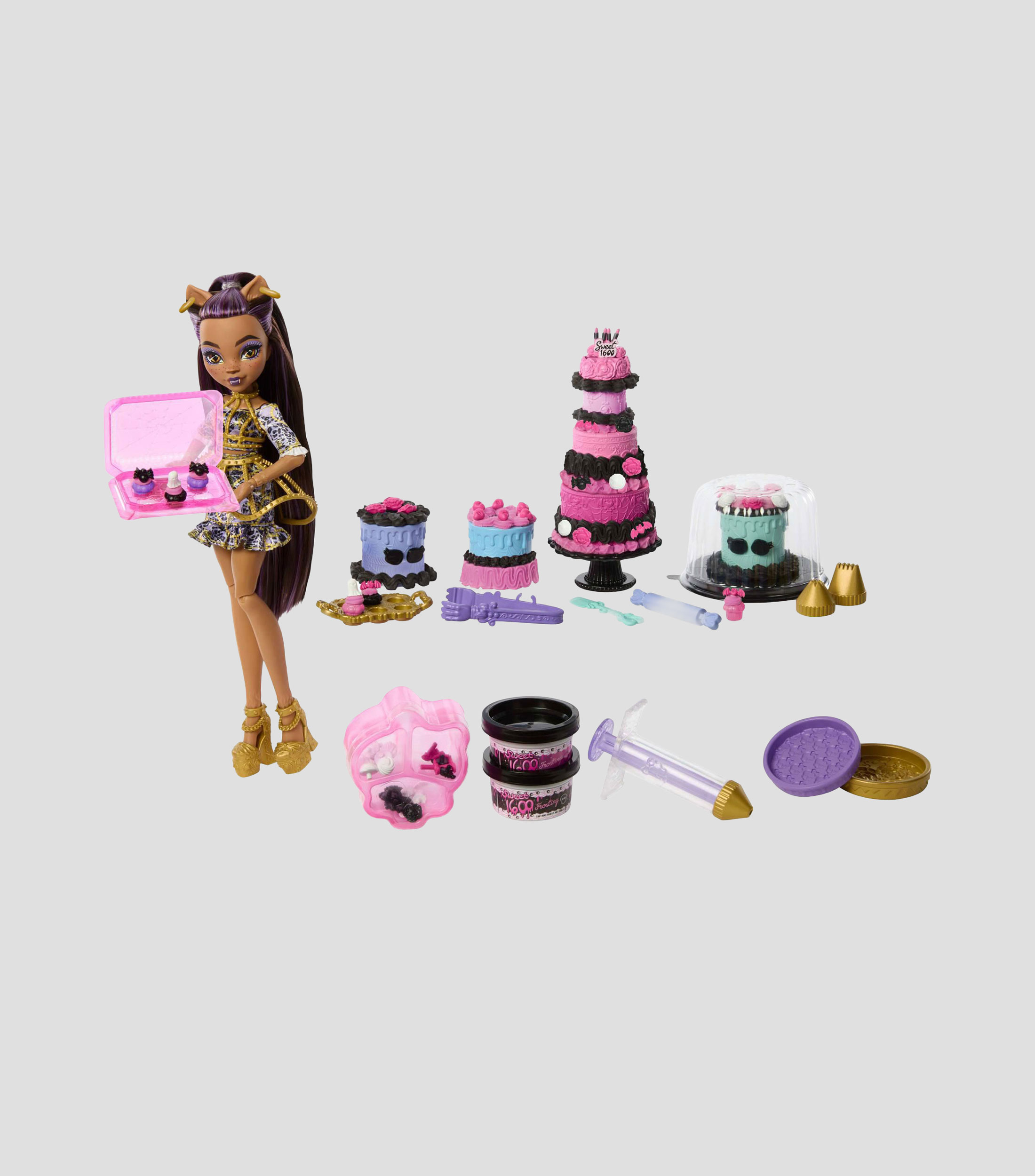 Muñeca Cumpleaños Draculaura 1600, Clawdeen Wolf