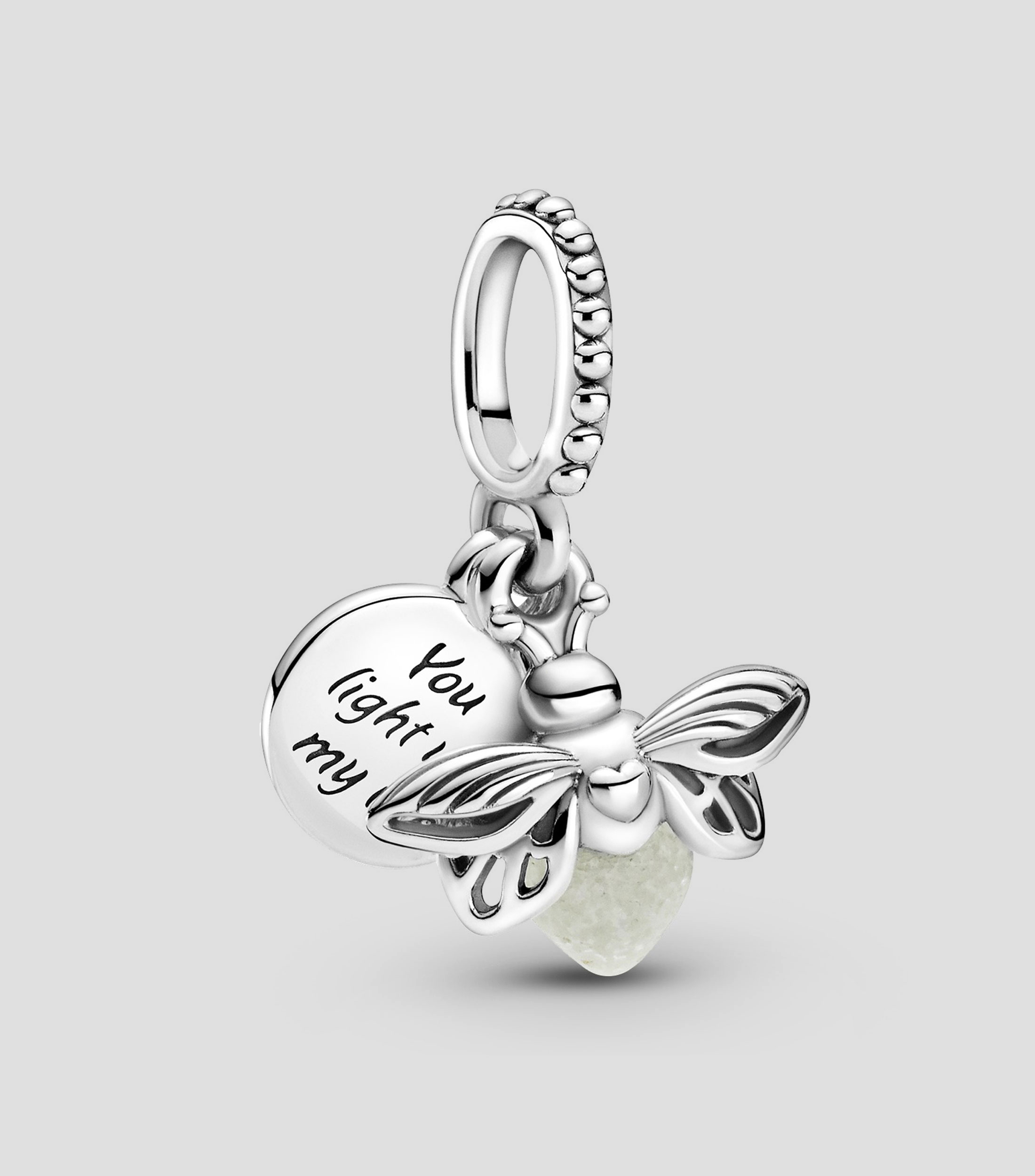 COLGANTE PANDORA LIBELULA ROSE BRILLANTE
