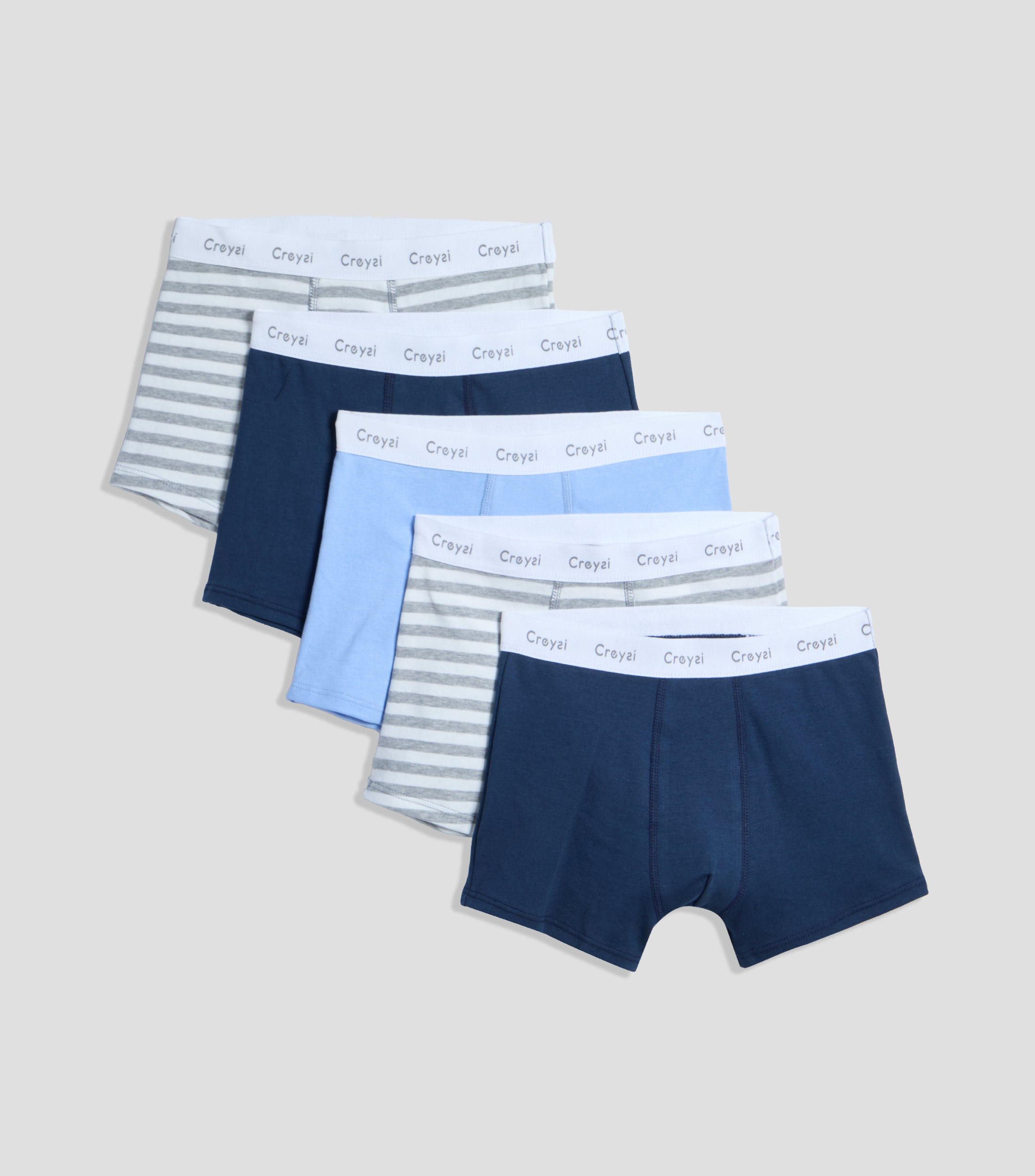 Set Bóxers 5 Piezas cortos Niño