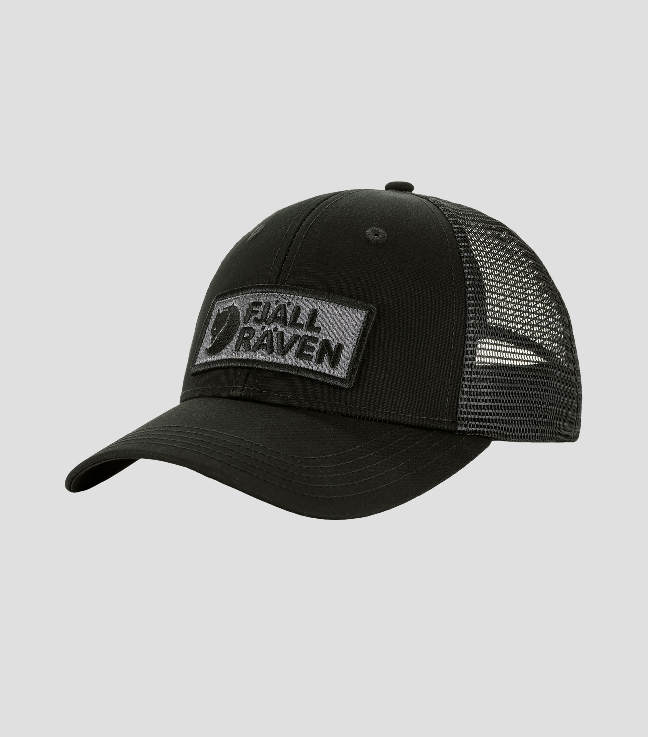 Gorra Långtradarkeps con bordado negro Unisex