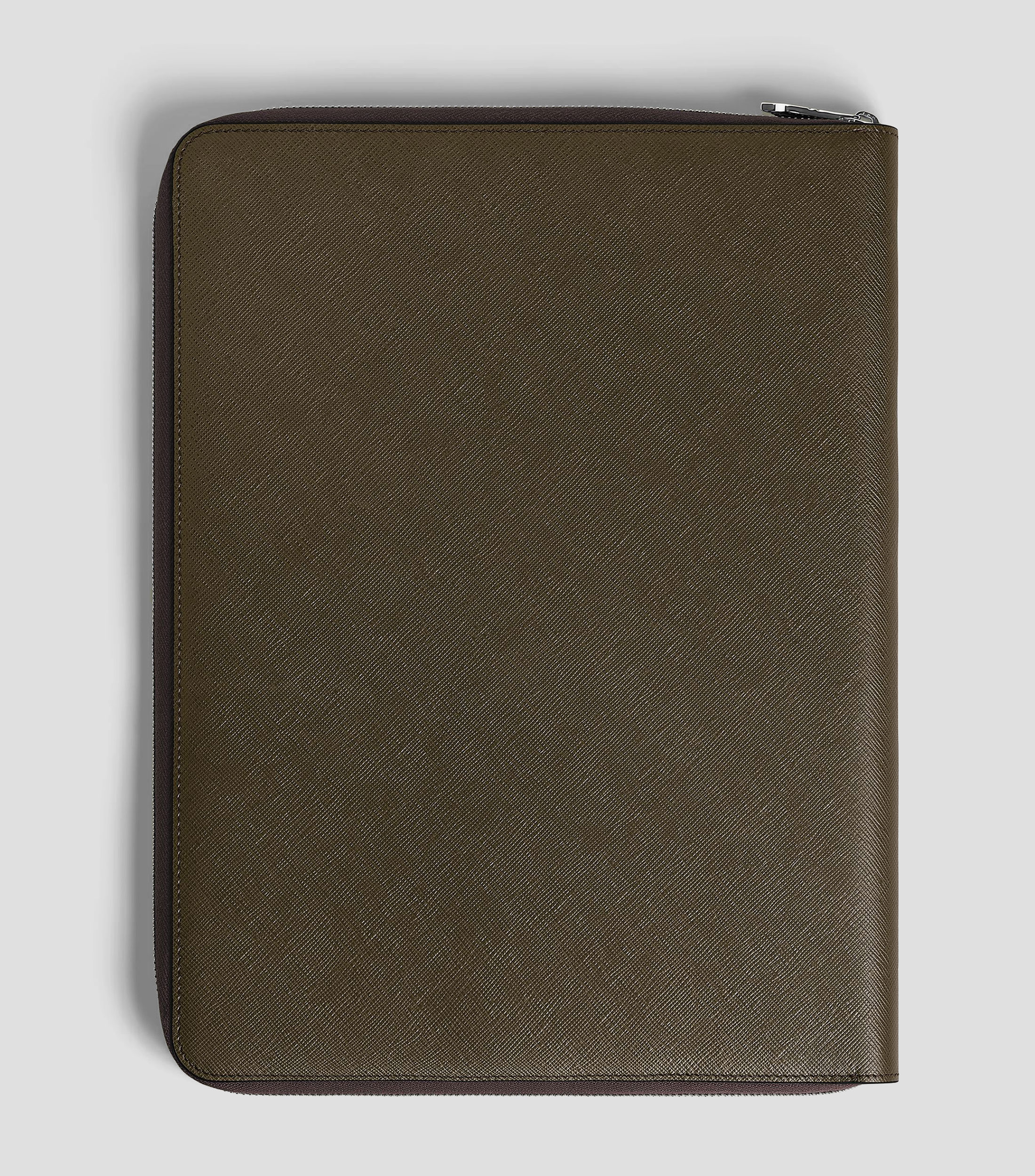 Funda para Cuaderno Mediano con Cremallera de Piel Sartorial