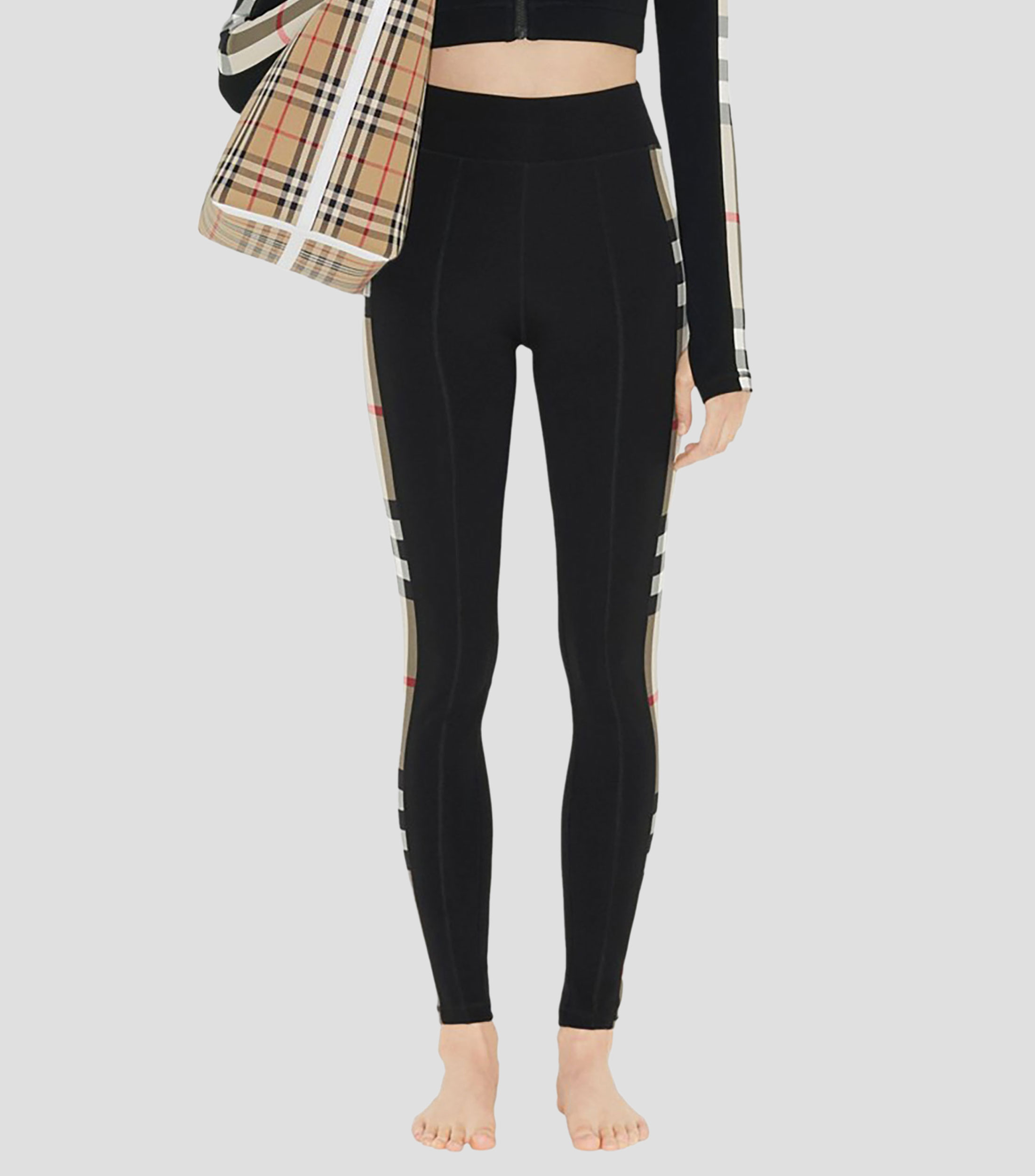 Leggings Check Mujer