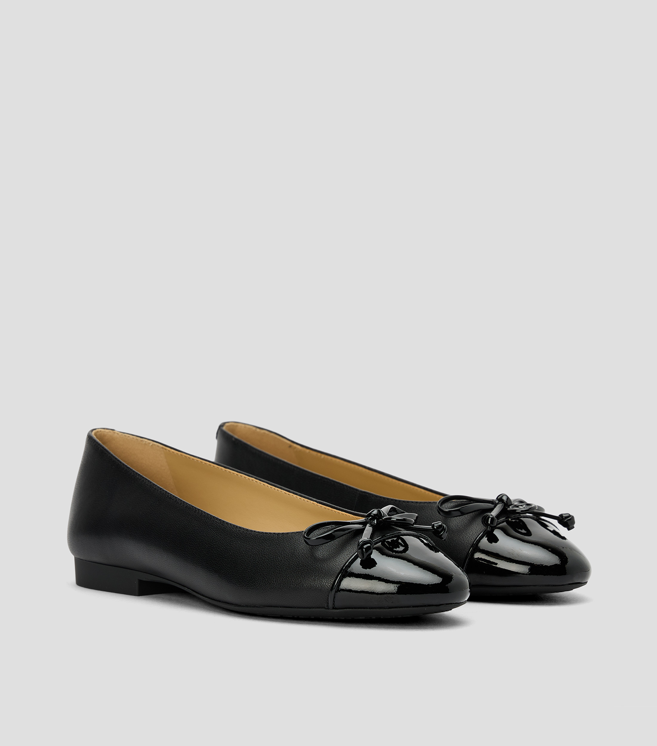 Flats en piel Mujer