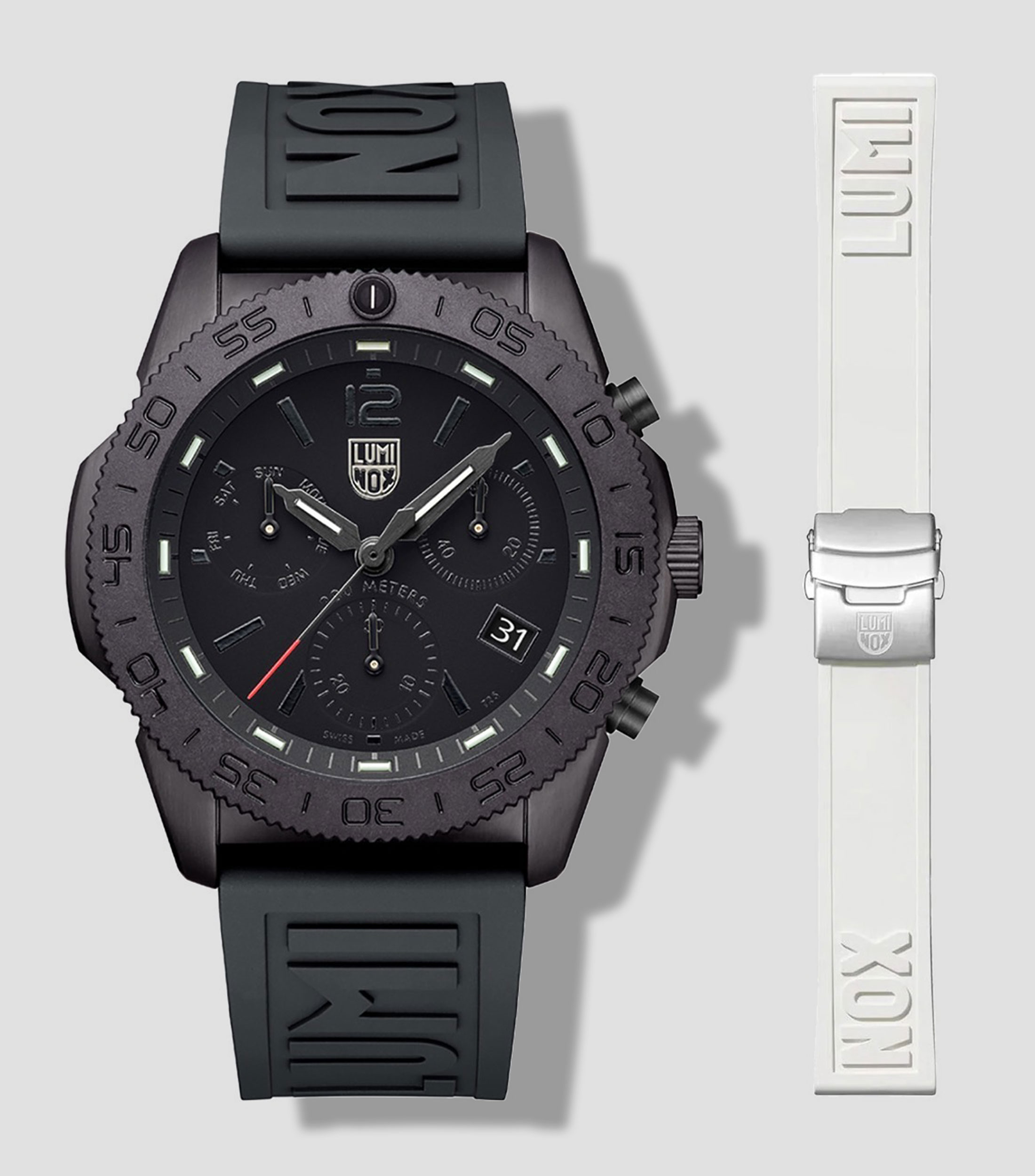 Reloj para Hombre Pacific Diver Chronograph casual negro