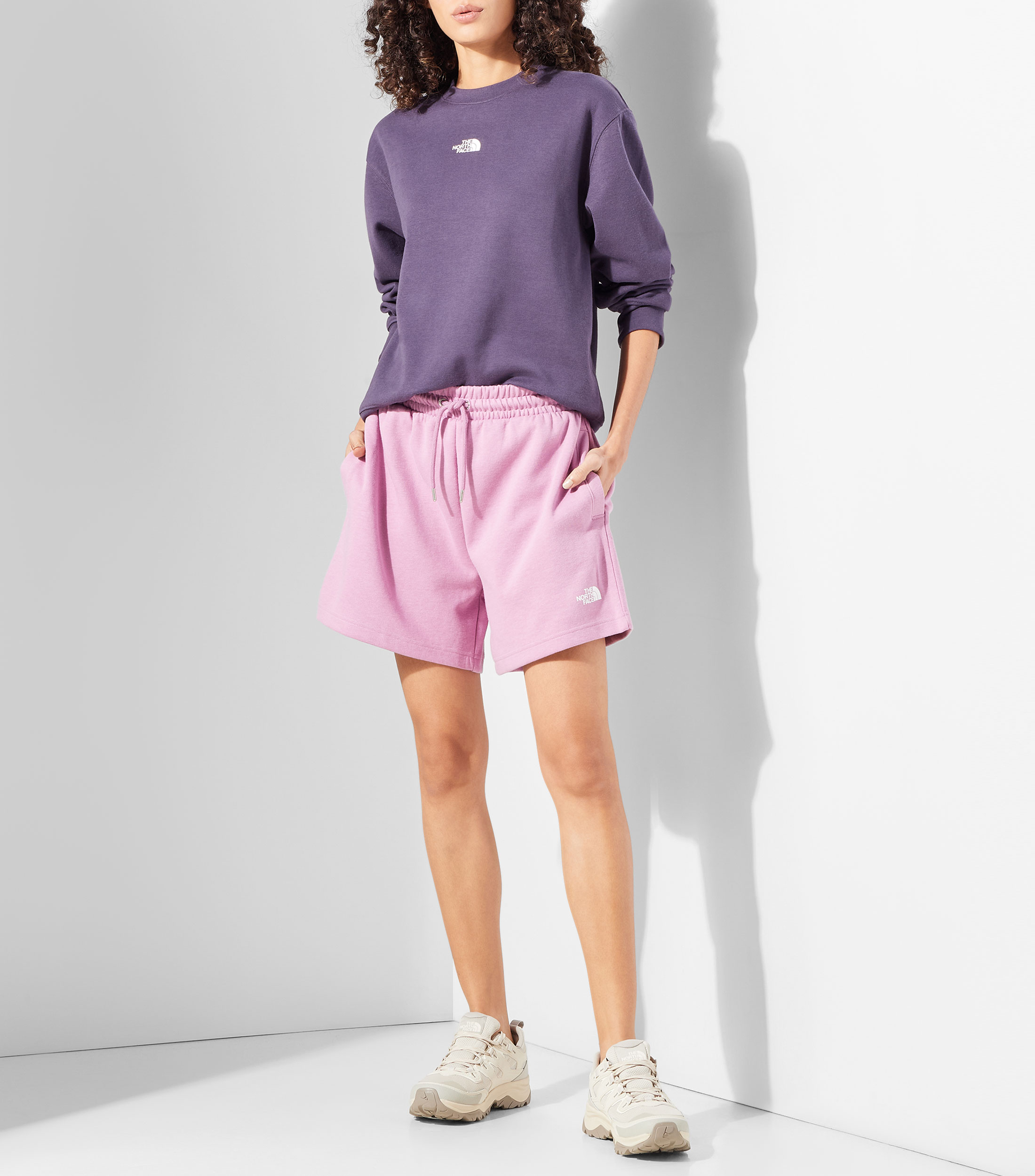 Short jaspeado TNF Double Knit Mujer