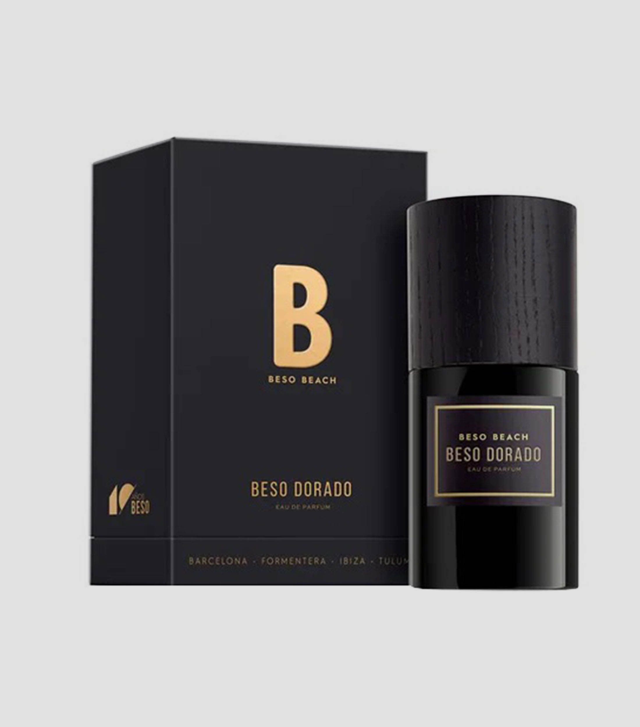 Perfume Beso Dorado, Eau de Parfum 100 ml Unisex