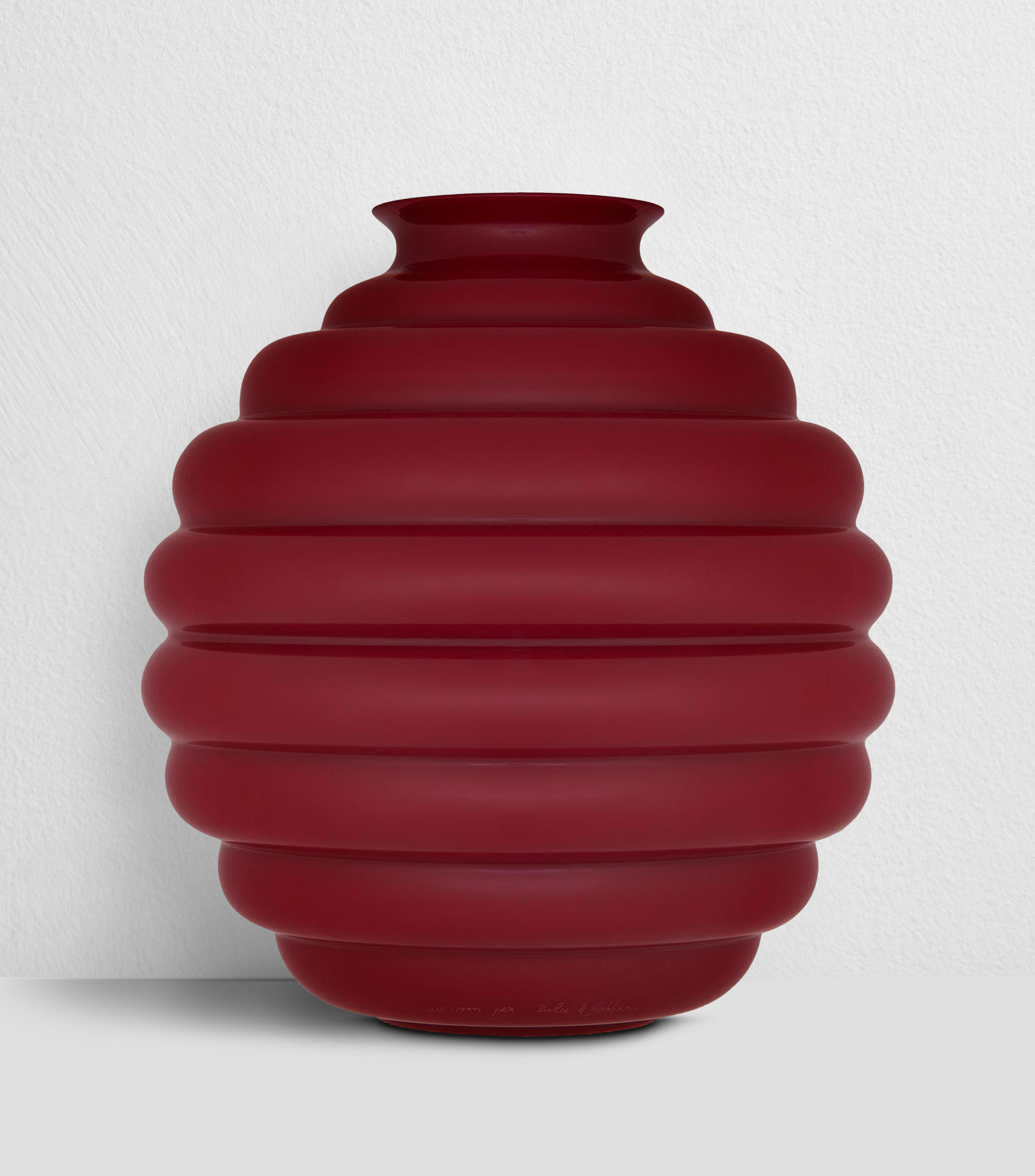 Jarrón Venini Granden Rojo