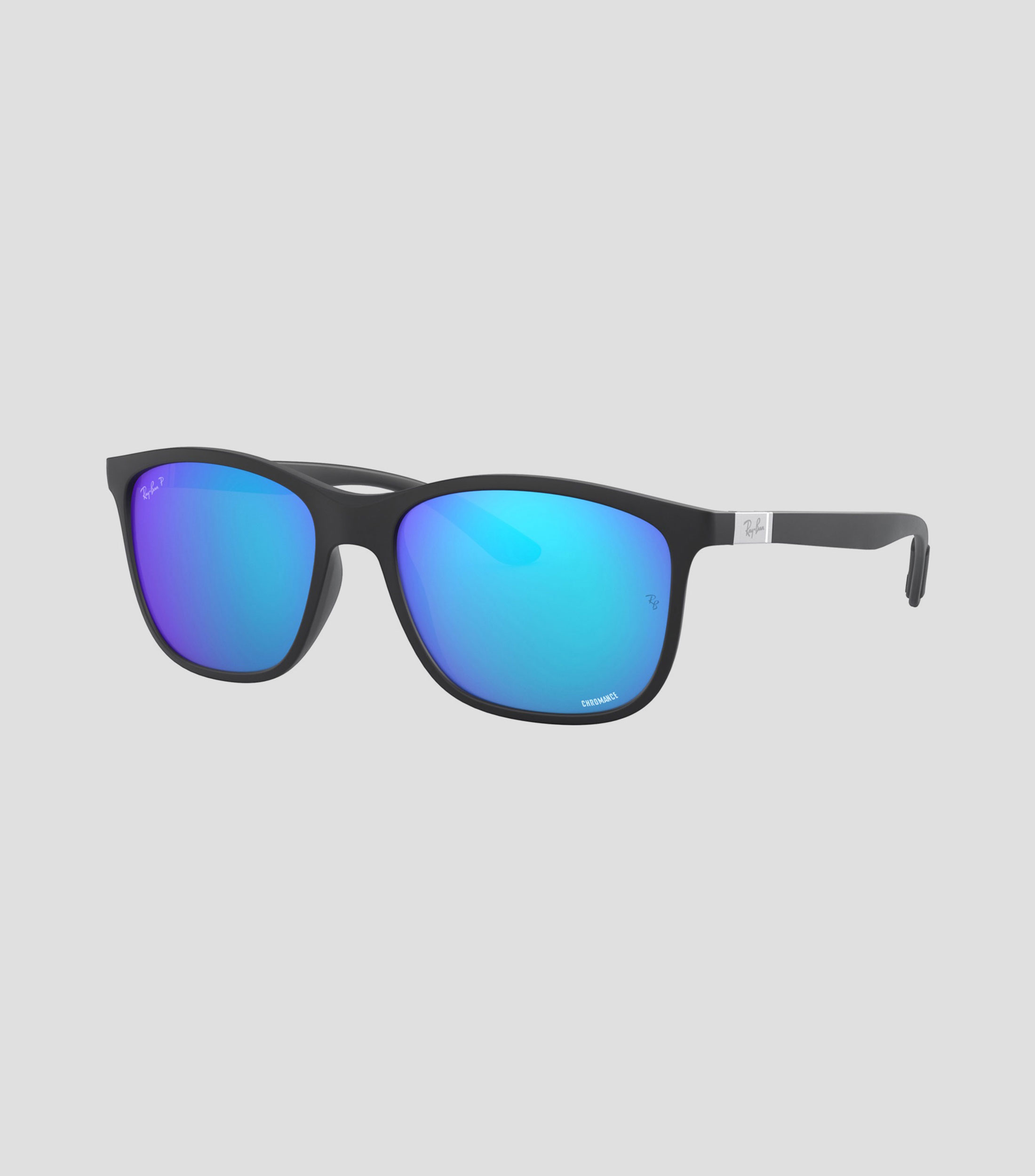 Lentes de sol cuadrados Chromance negros Unisex
