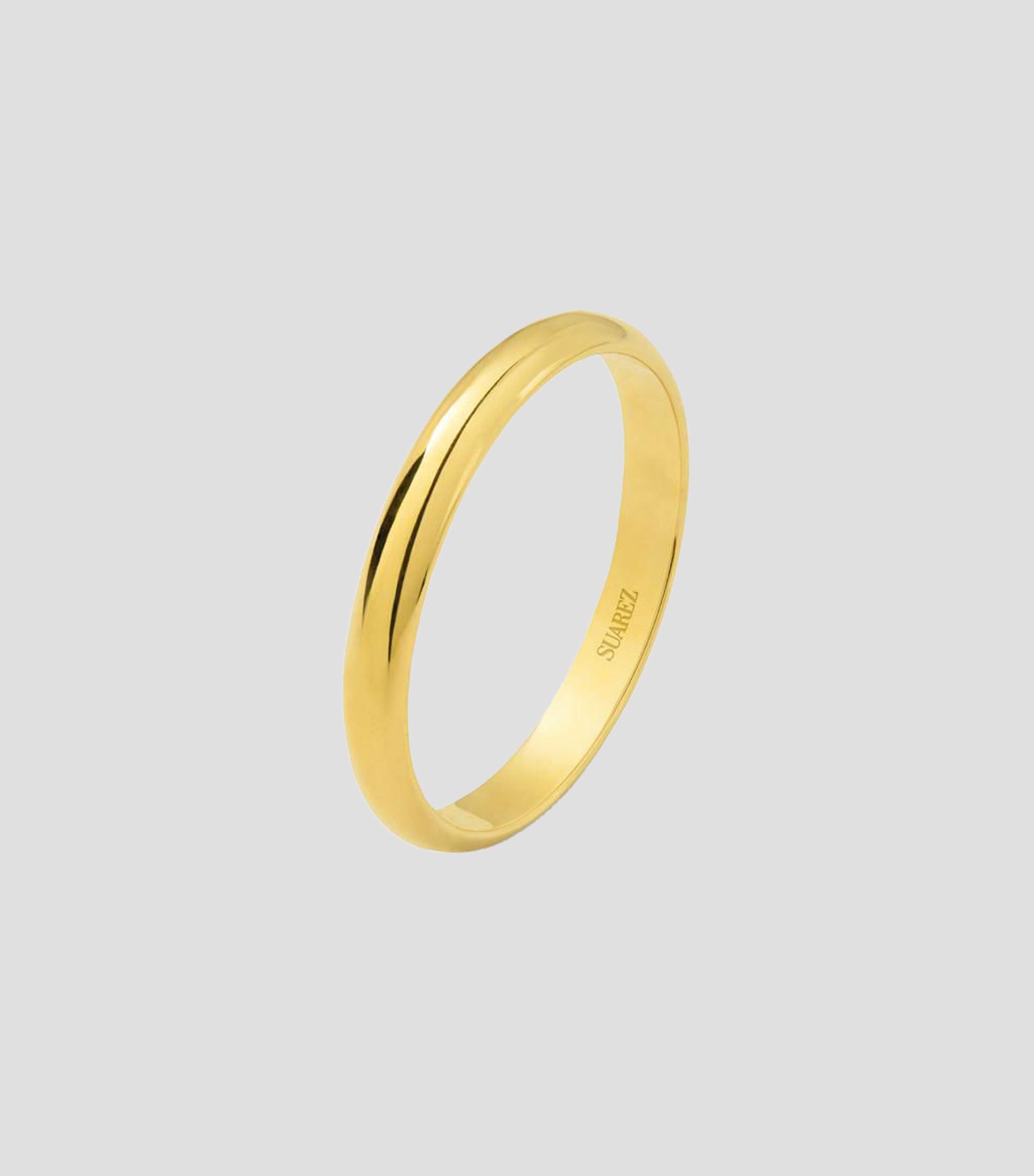 Anillo en oro amarillo de 18 kilates Compromiso Mujer