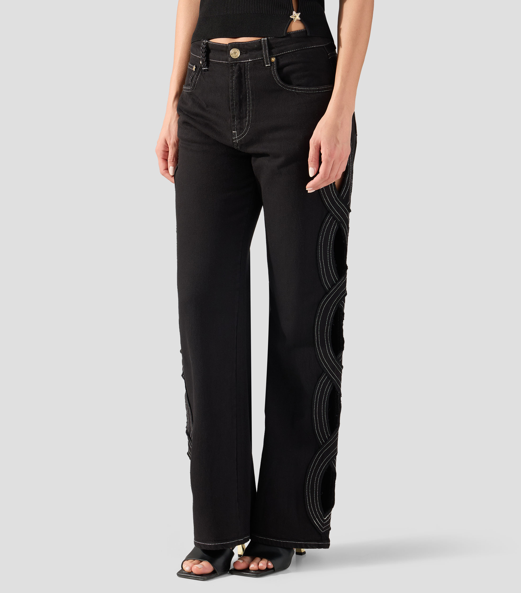 Jeans wideleg Mujer
