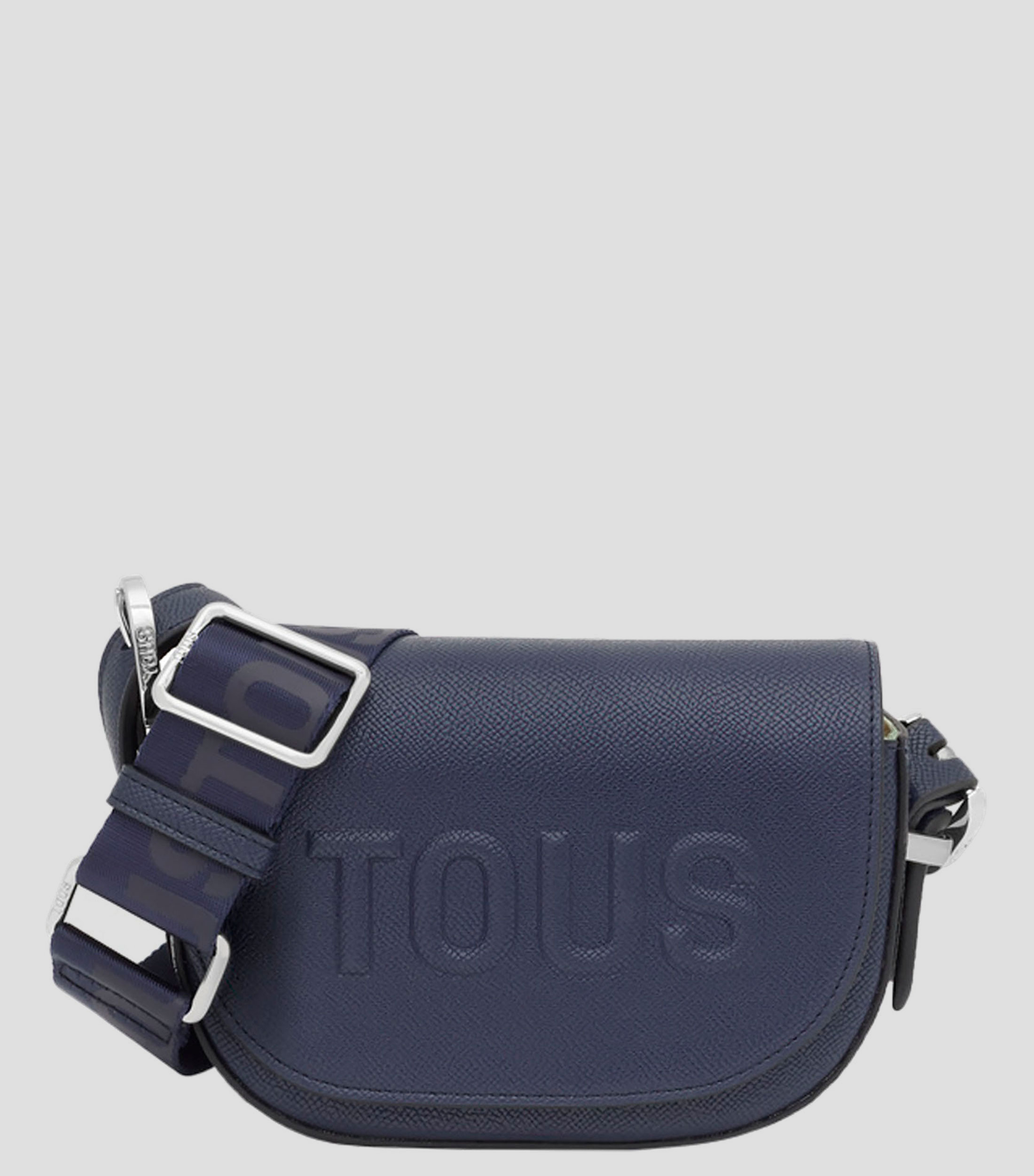 Bolso crossbody azul Brenda con logotipo Mujer