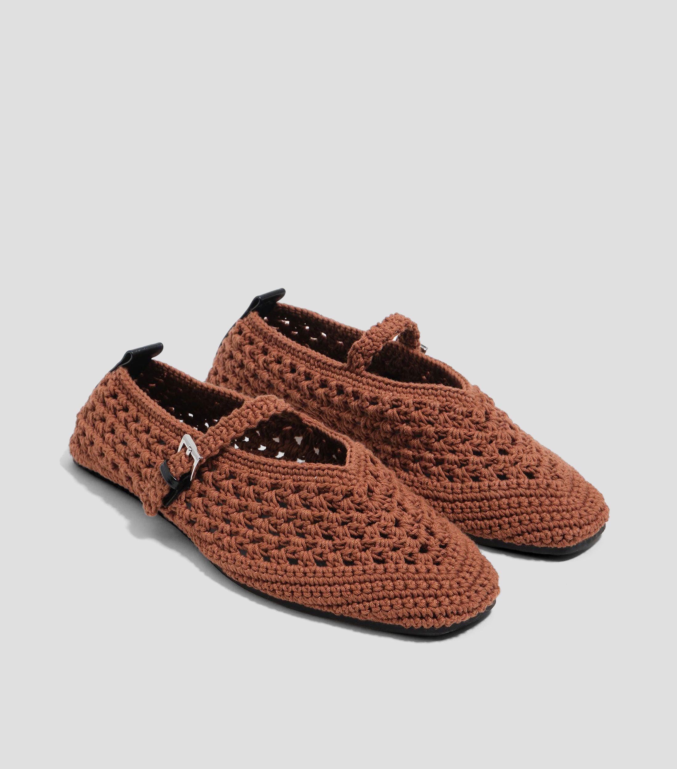 Flats crochet Mujer