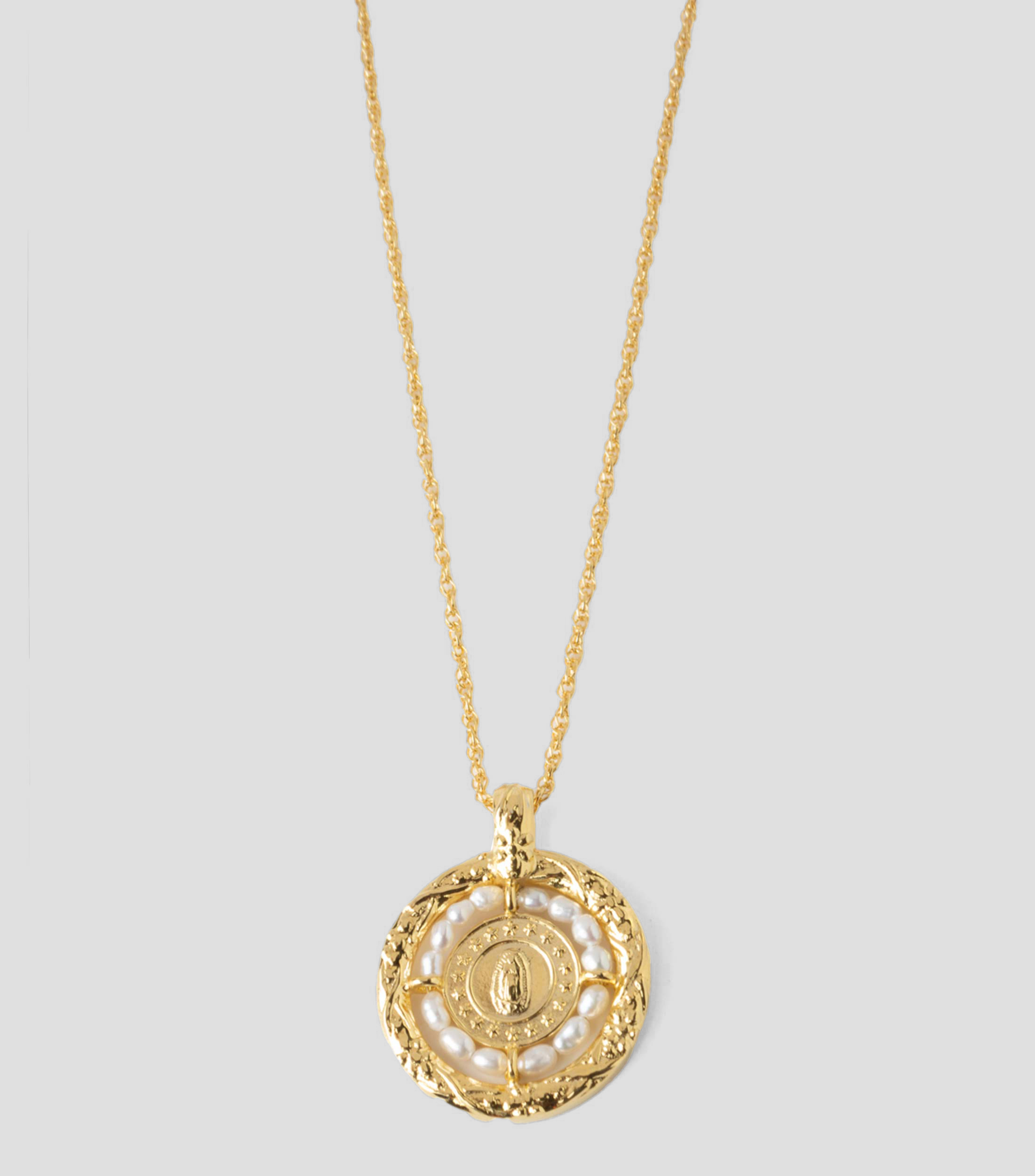 Collar con medalla Mujer