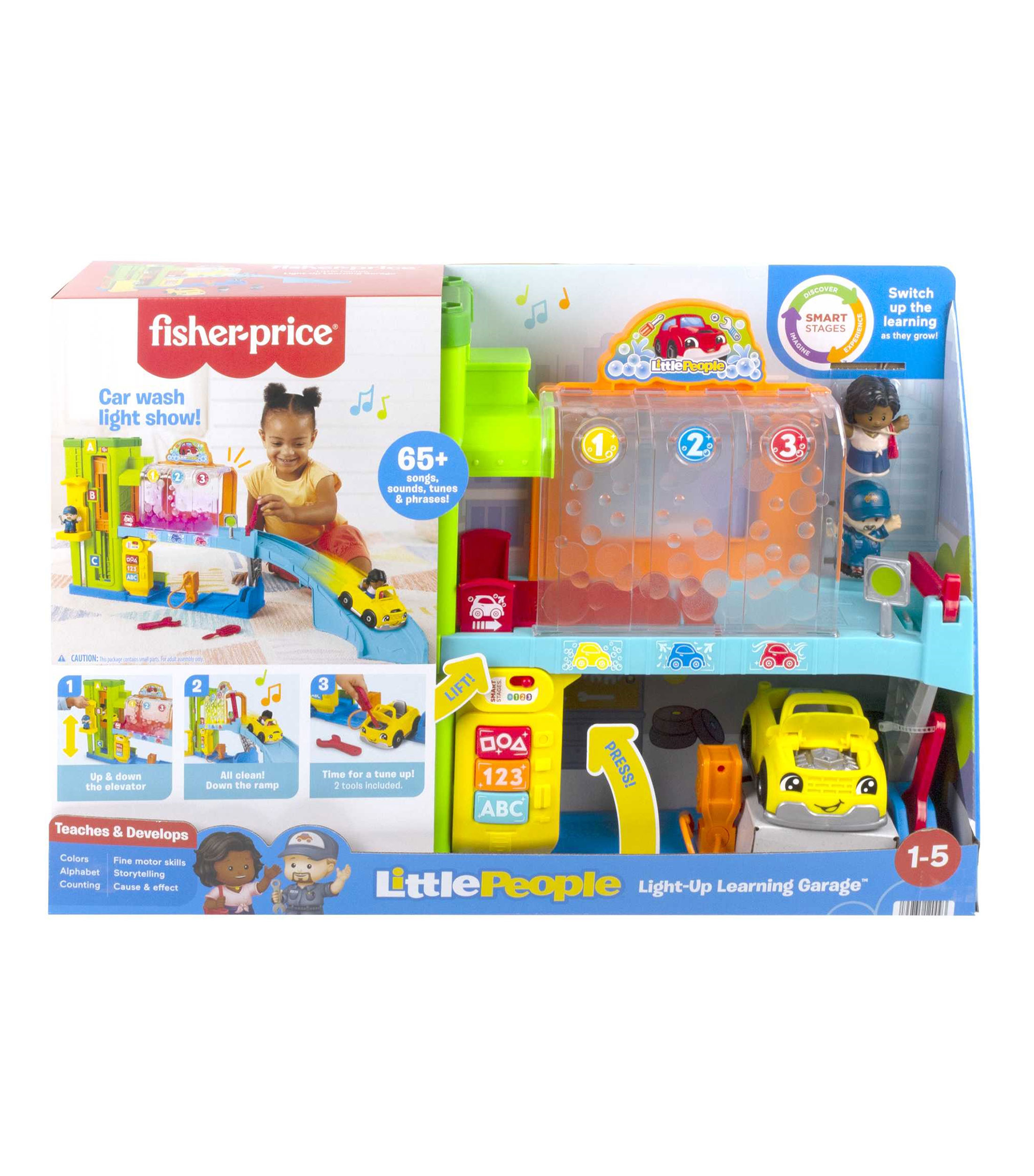 Fisher Price Fisher Price Little People Set de Juego Garage de Vehiculos El Palacio de Hierro