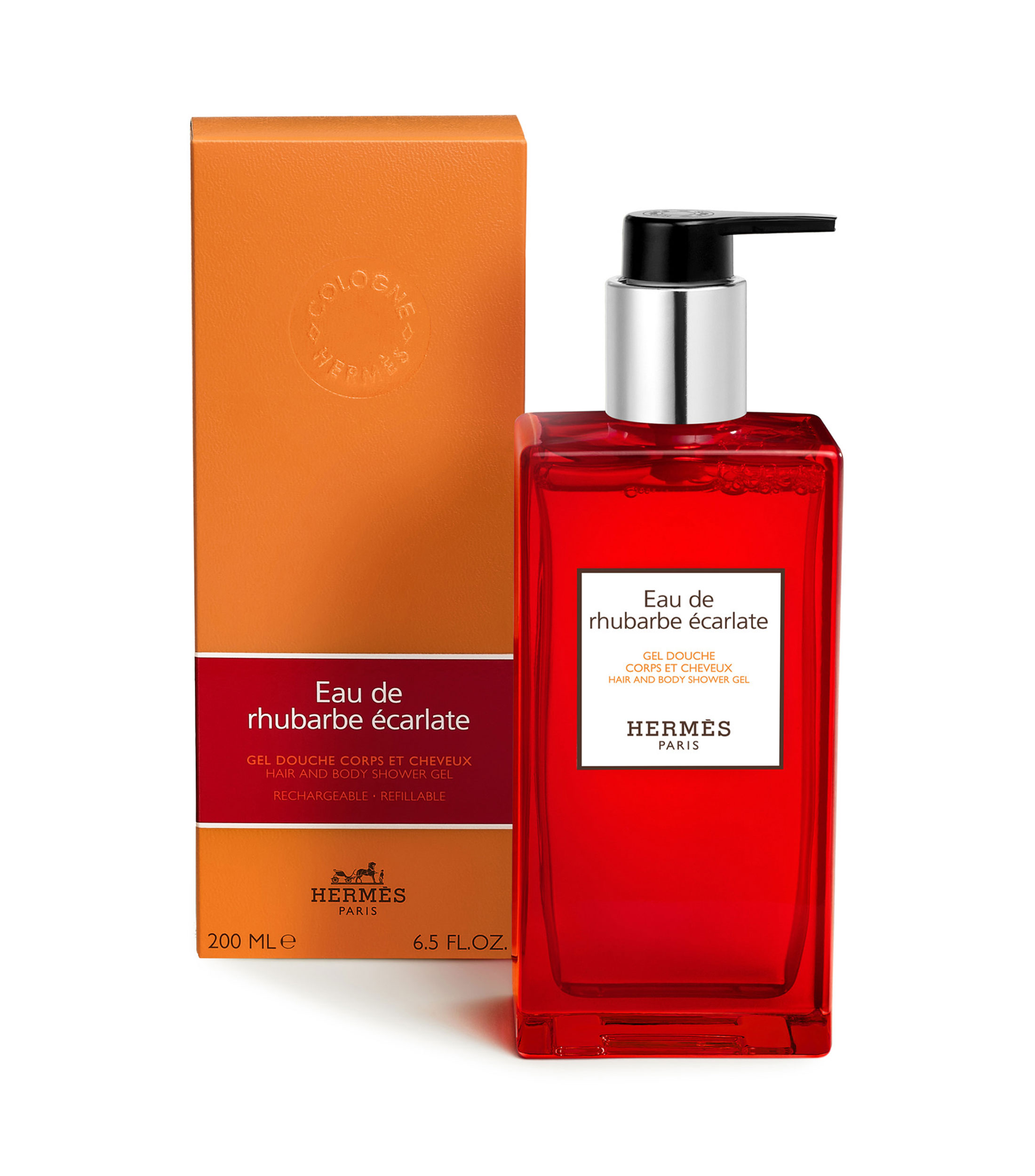Gel de ducha Eau de Rhubarbe ecarlate, 200 ml