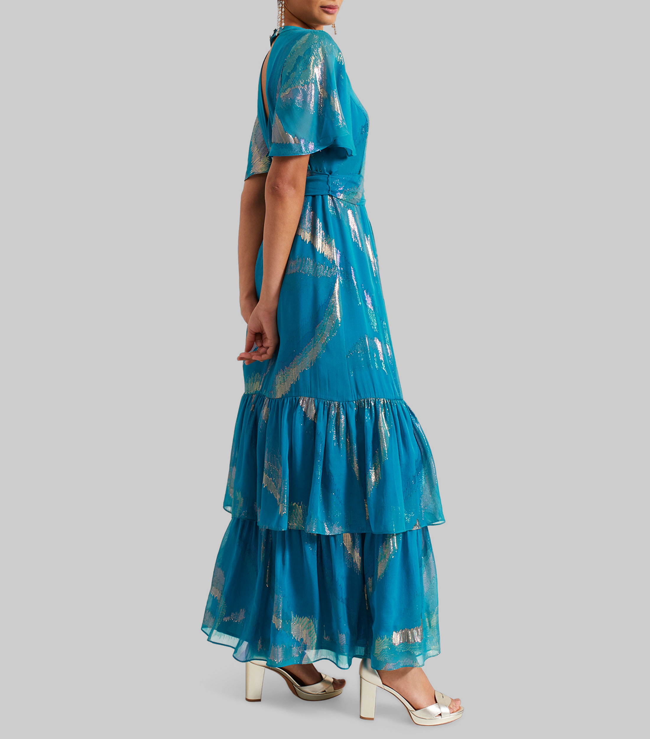 Vestido maxi multicolor Mujer